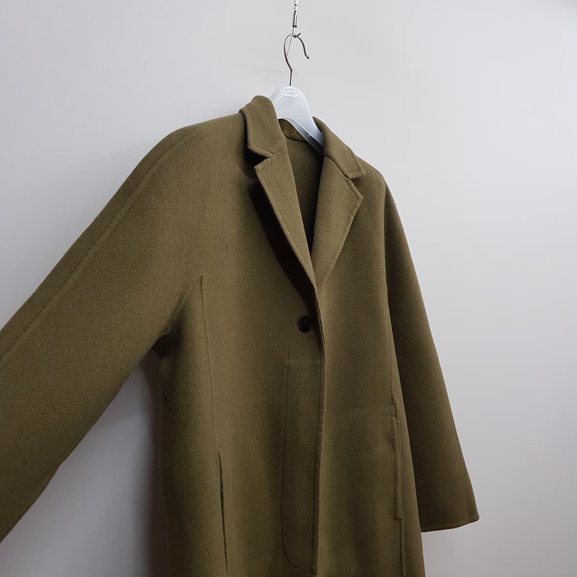 한섬 SYSTEM 시스템 싱글버튼  롱 코트 82 -94-160사이즈 상품이미지3