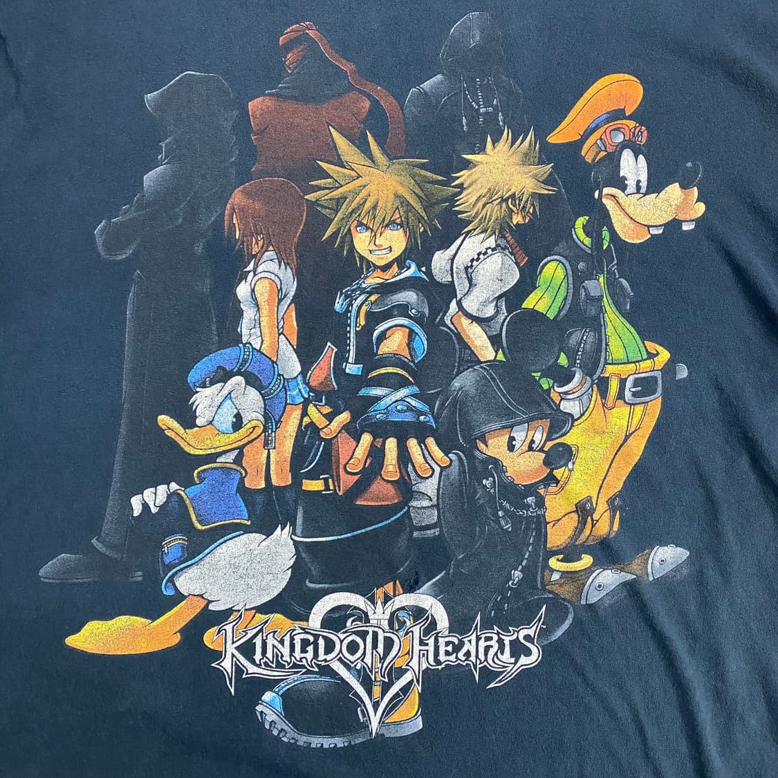 디즈니 킹덤하츠 00s 빈티지 애니메이션 티셔츠 애니티 상품이미지4