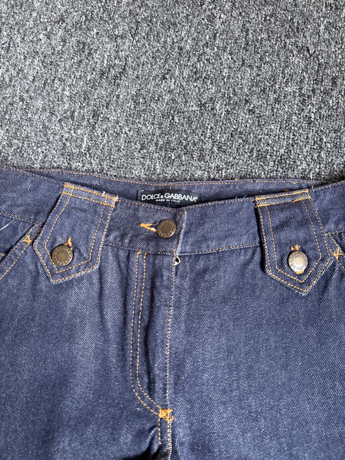 DOLCE&GABANNA 부츠컷 데님 롱 팬츠 상품이미지2