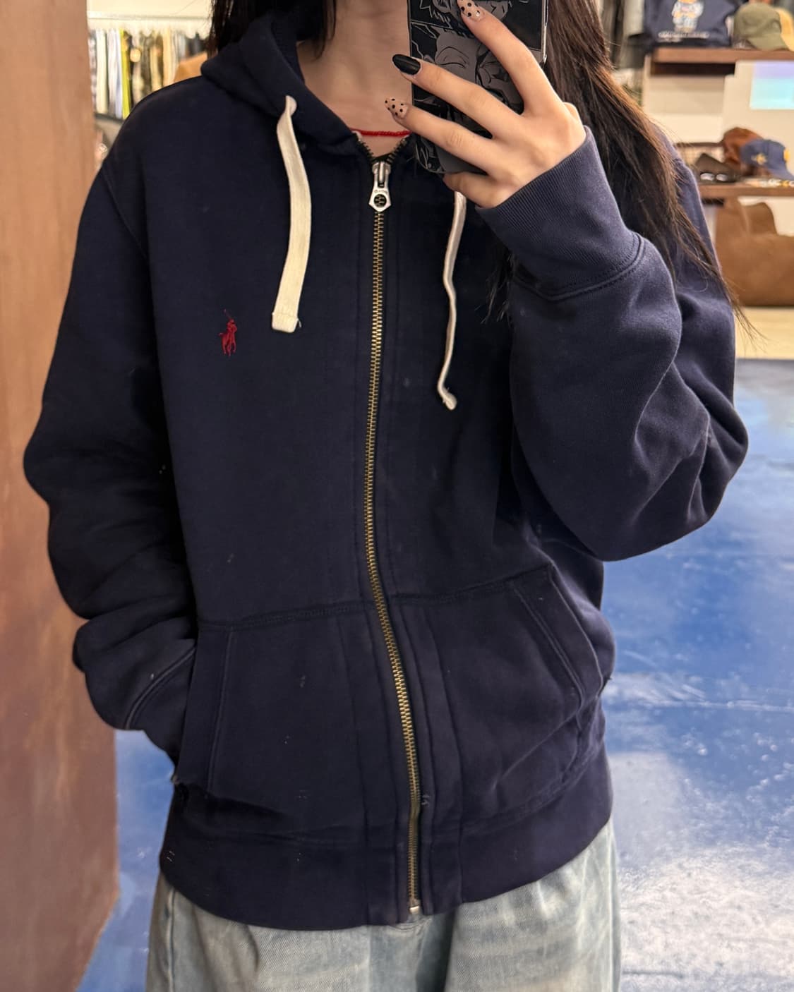 PRL 폴로 랄프로렌 후드집업 상품이미지1