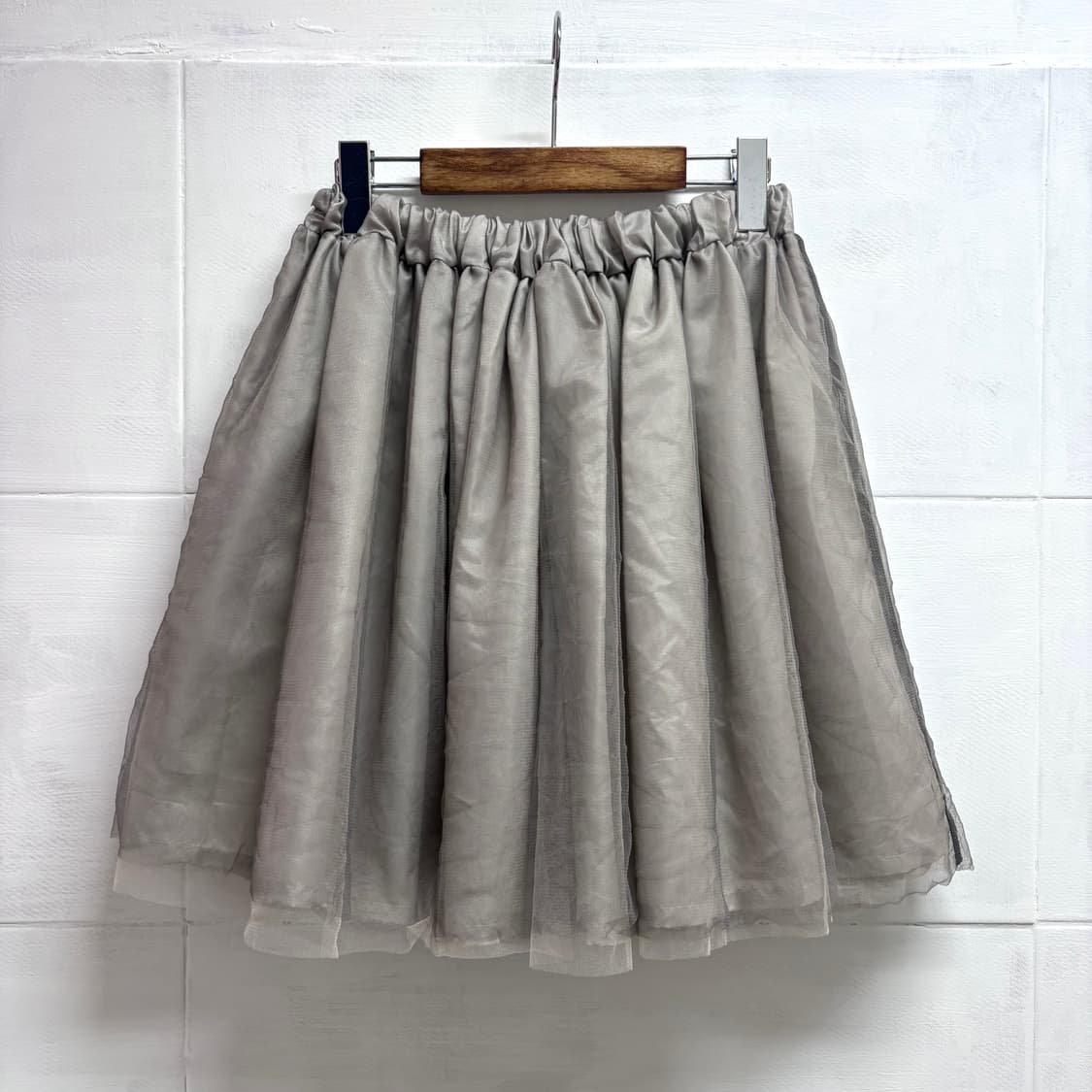 Noela 노엘라 그레이 튜튜 샤 미니 스커트 JPN 상품이미지3