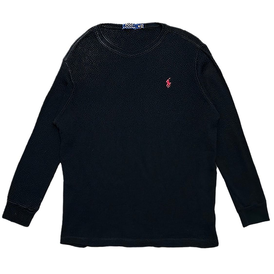 폴로랄프로렌 블랙 와플 니트 롱슬리브 XXL 상품이미지1