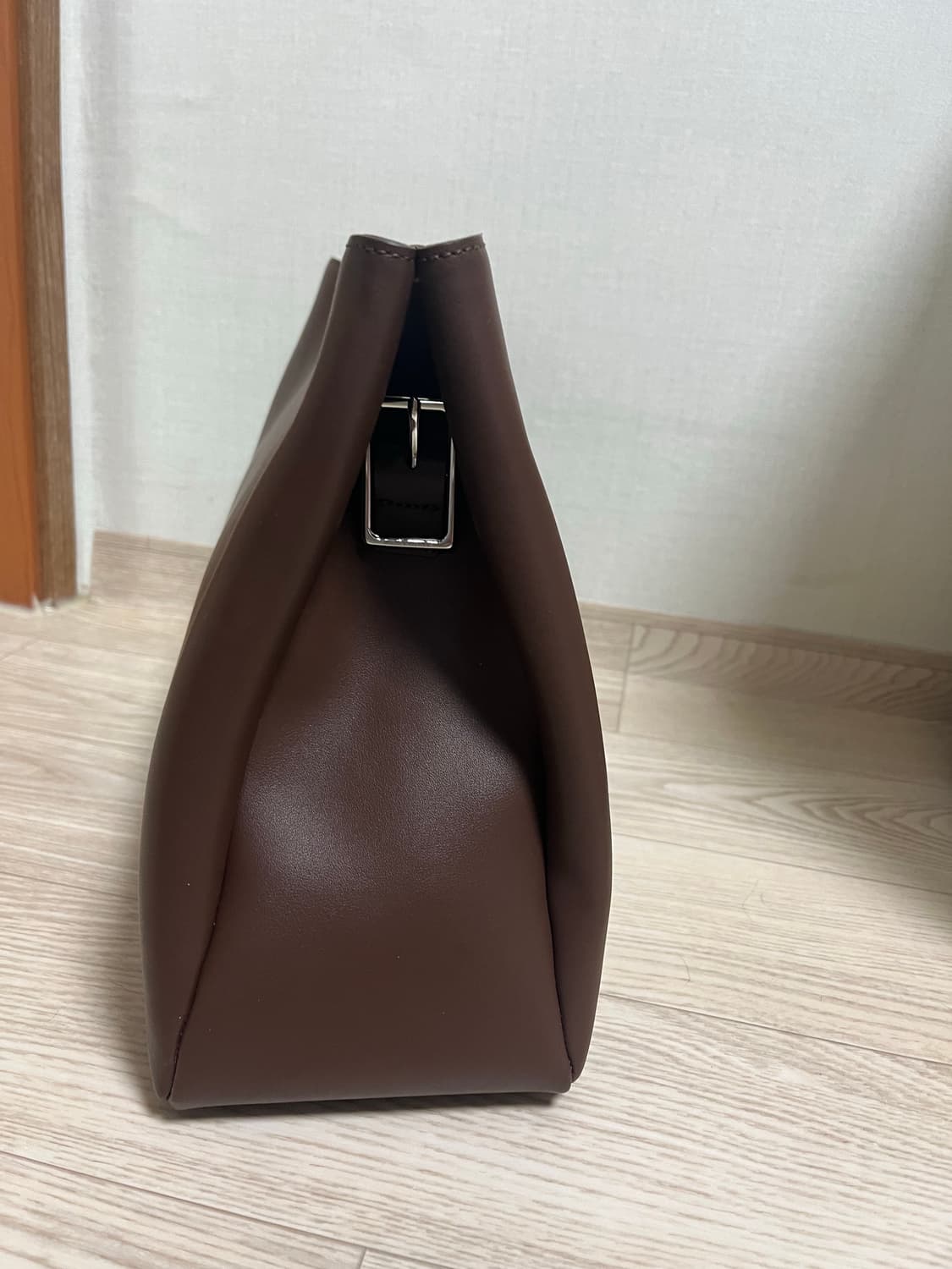 (최종가) 몽드몽드 폴더백 브라운 새상품 상품이미지5