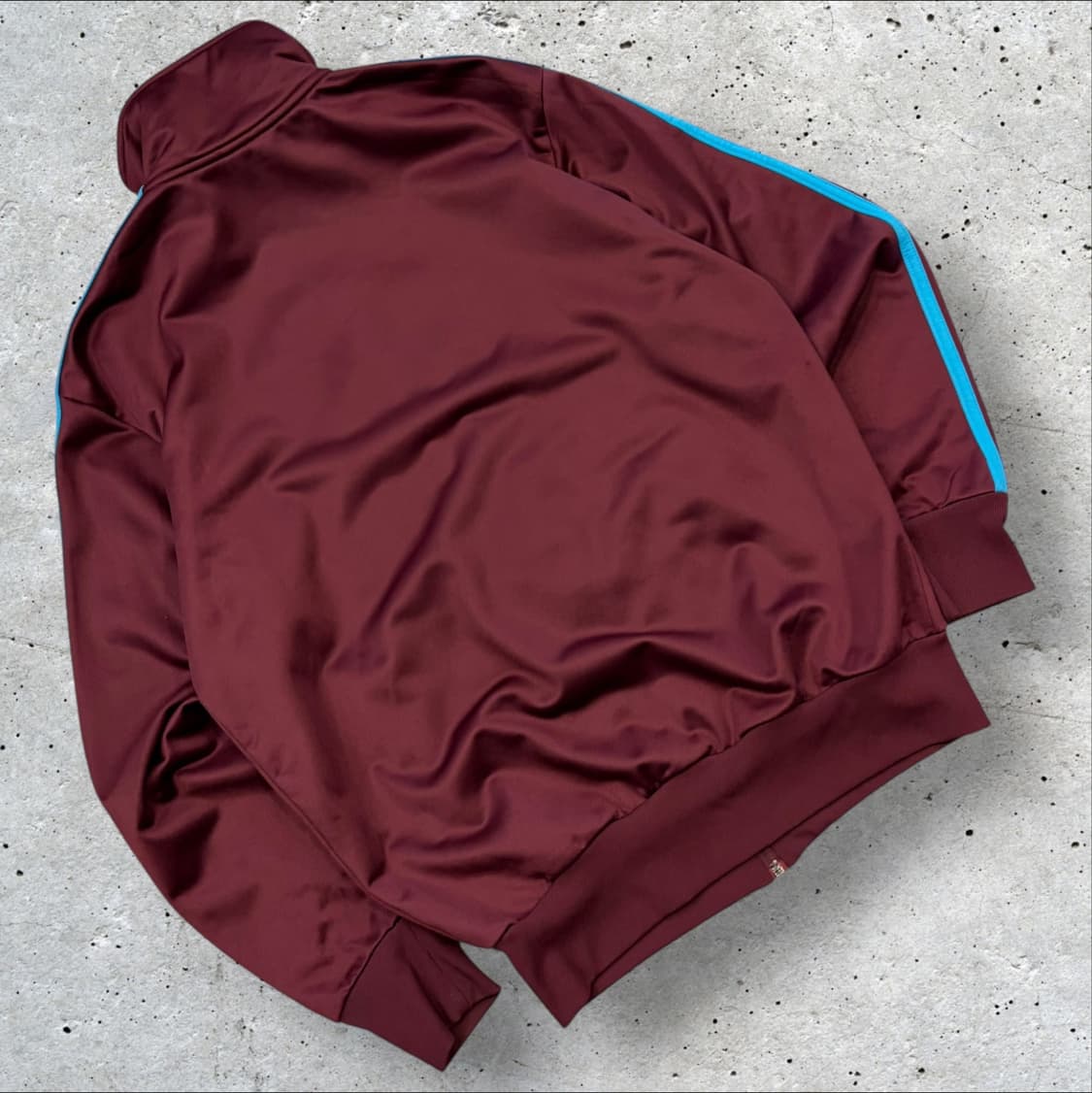 [90] 13s 아디다스 파이어버드 삼선 트랙탑 버건디/블루 B534 상품이미지2