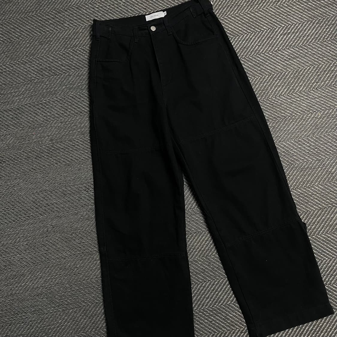 Deep House 와이드 카펜터 디테일 팬츠y 5385 상품이미지1