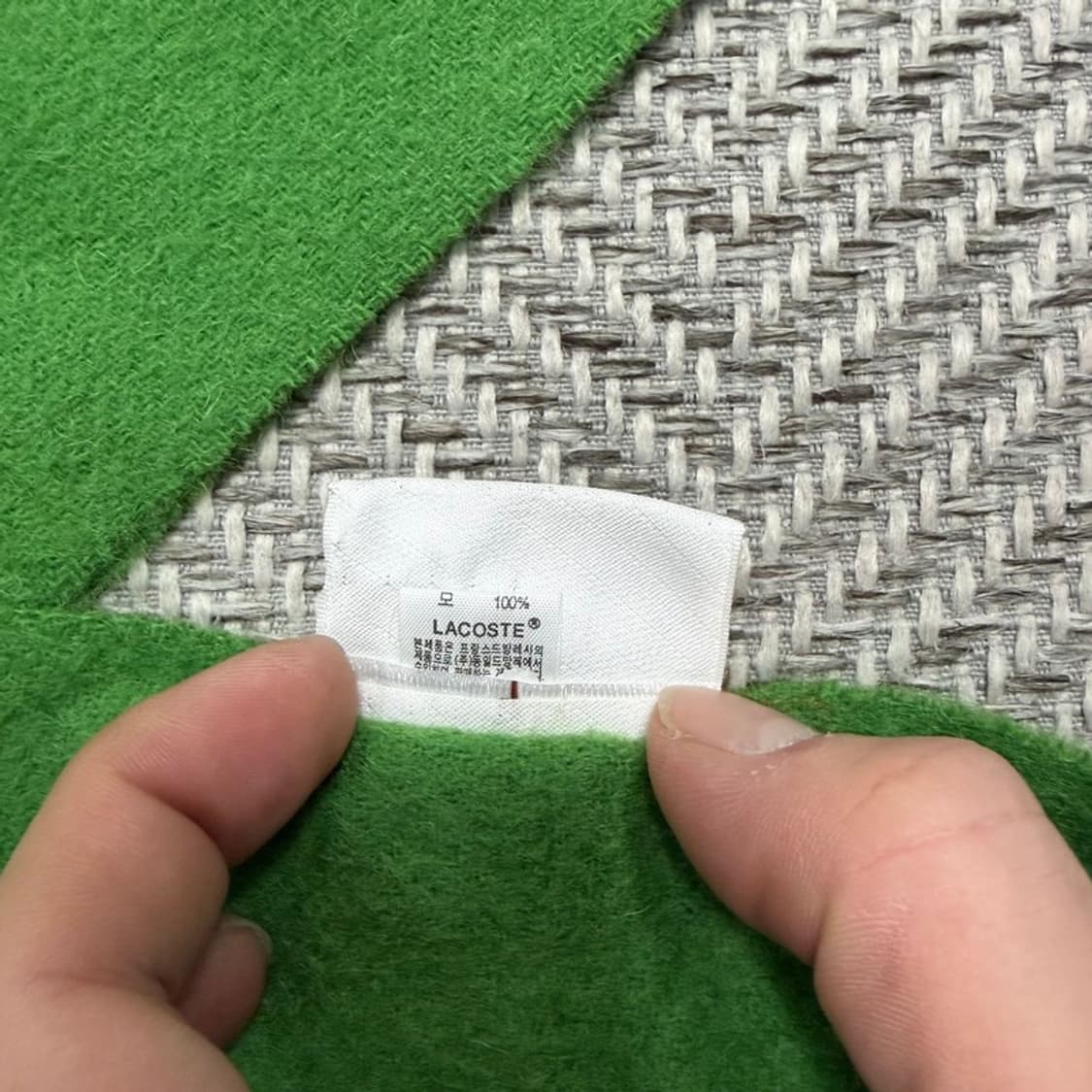 라코스테 울 머플러 v1515 상품이미지6