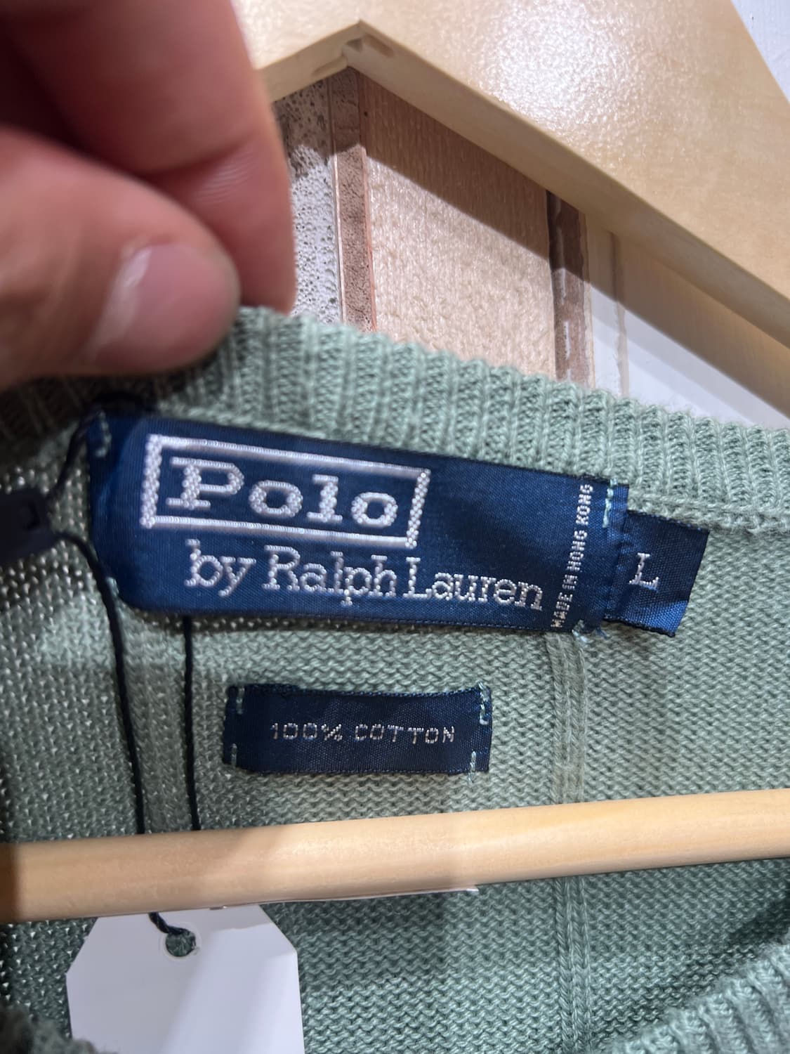 폴로 랄프로렌 브이넥 니트 상품이미지3