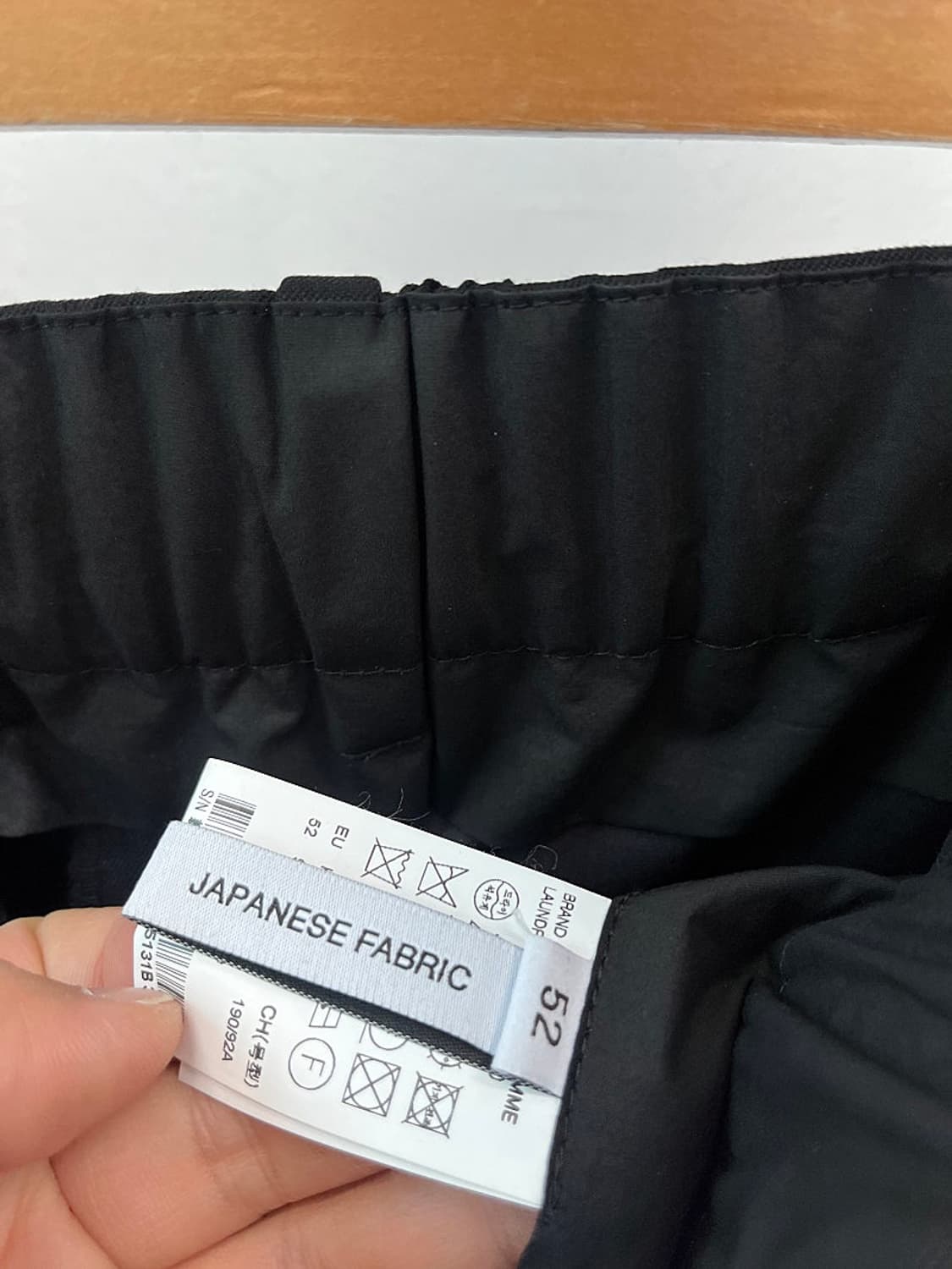 36) 솔리드옴므 26ss 밴딩 와이드팬드  상품이미지5