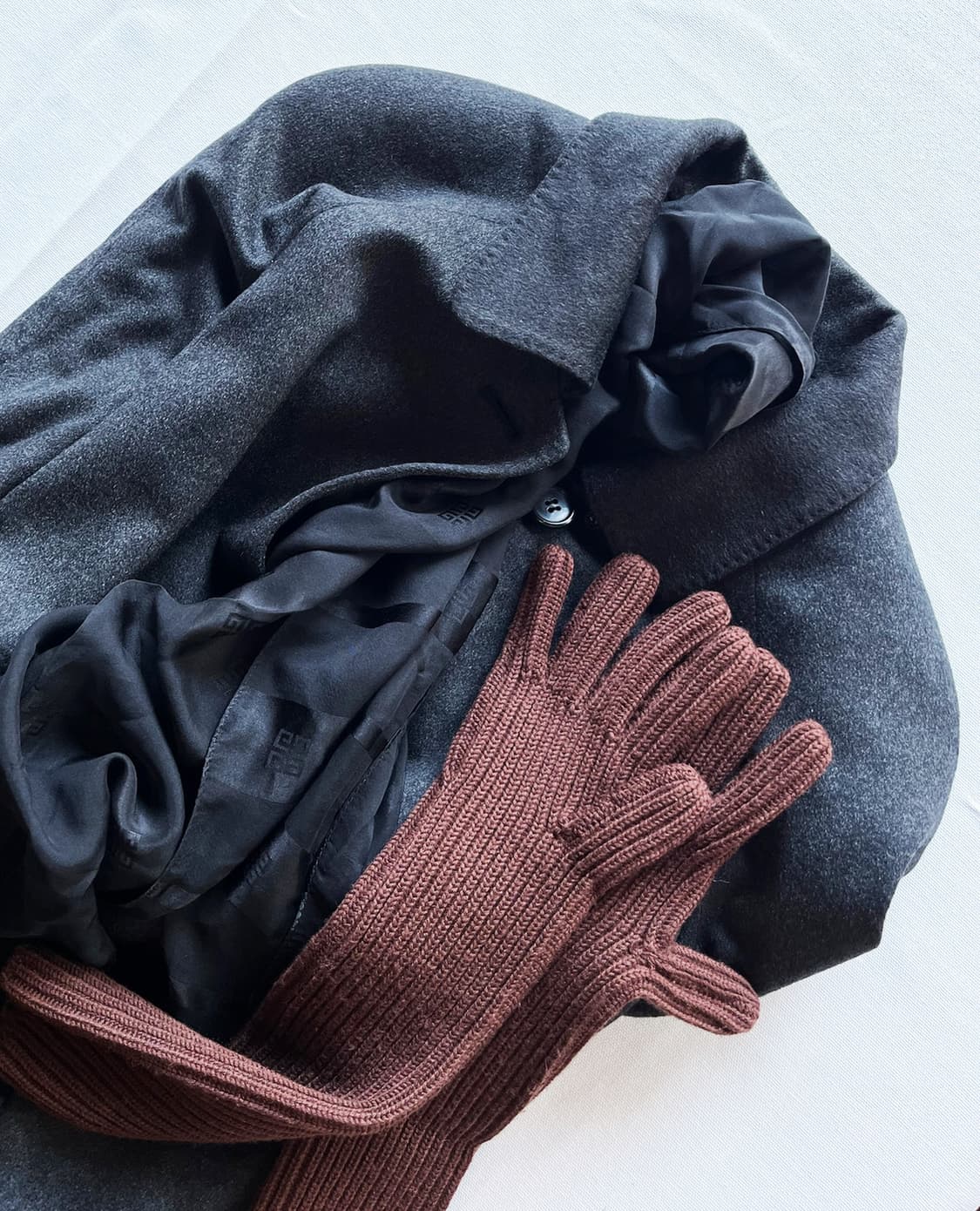 PRADA brown long gloves 상품이미지9