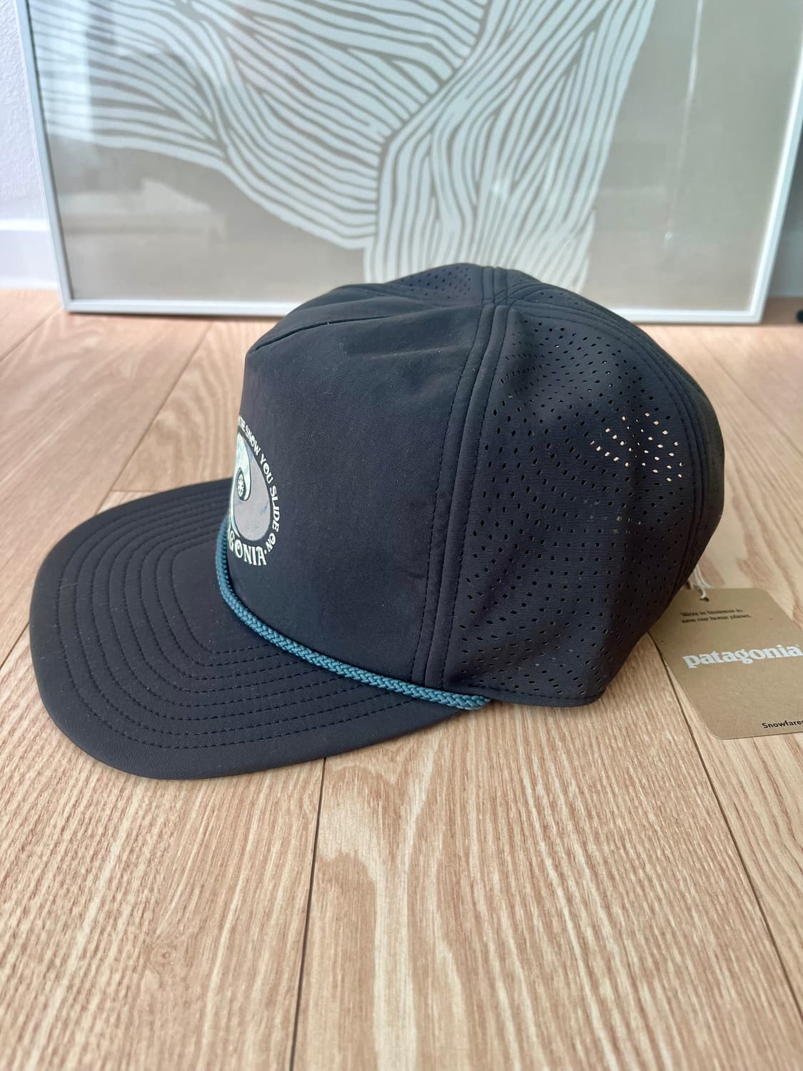 새상품))파타고니아 상위라인업 snowfarer cap 볼캡 모자 상품이미지4