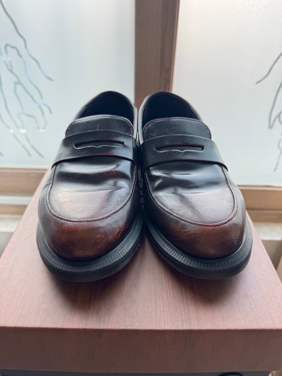 [260] 닥터마틴 테마라 로퍼 - 체리 레드 아르카디아 상품이미지1