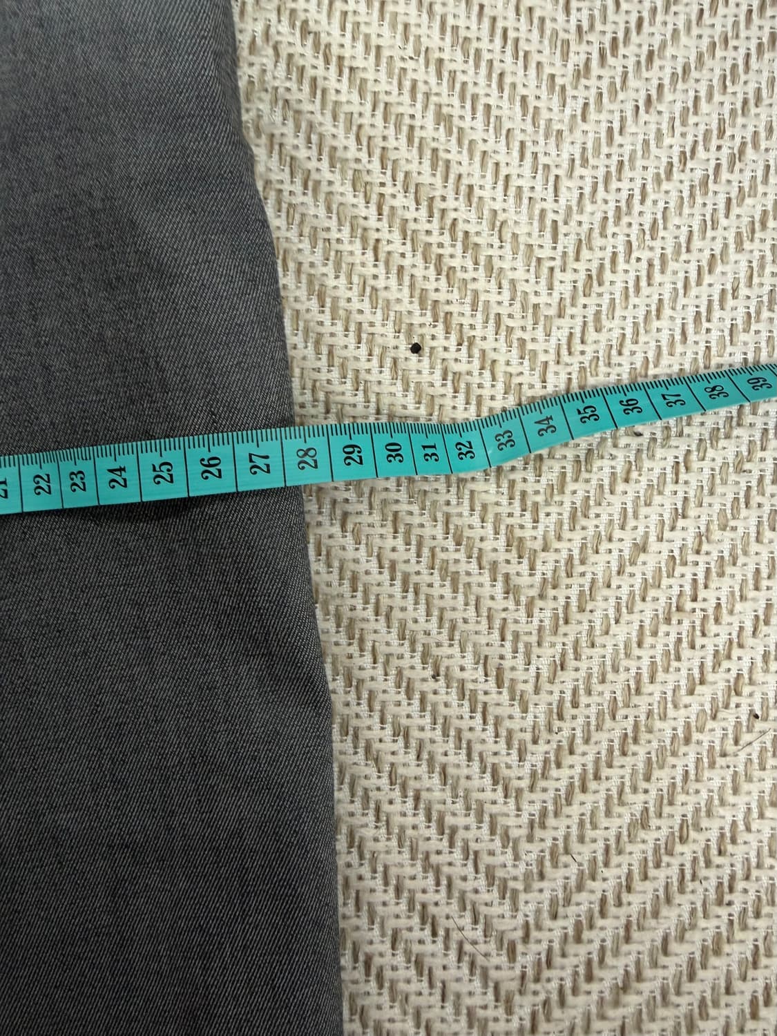 정품) COS 코스 여성 그레이 밴딩 슬랙스 바지 34 상품이미지9