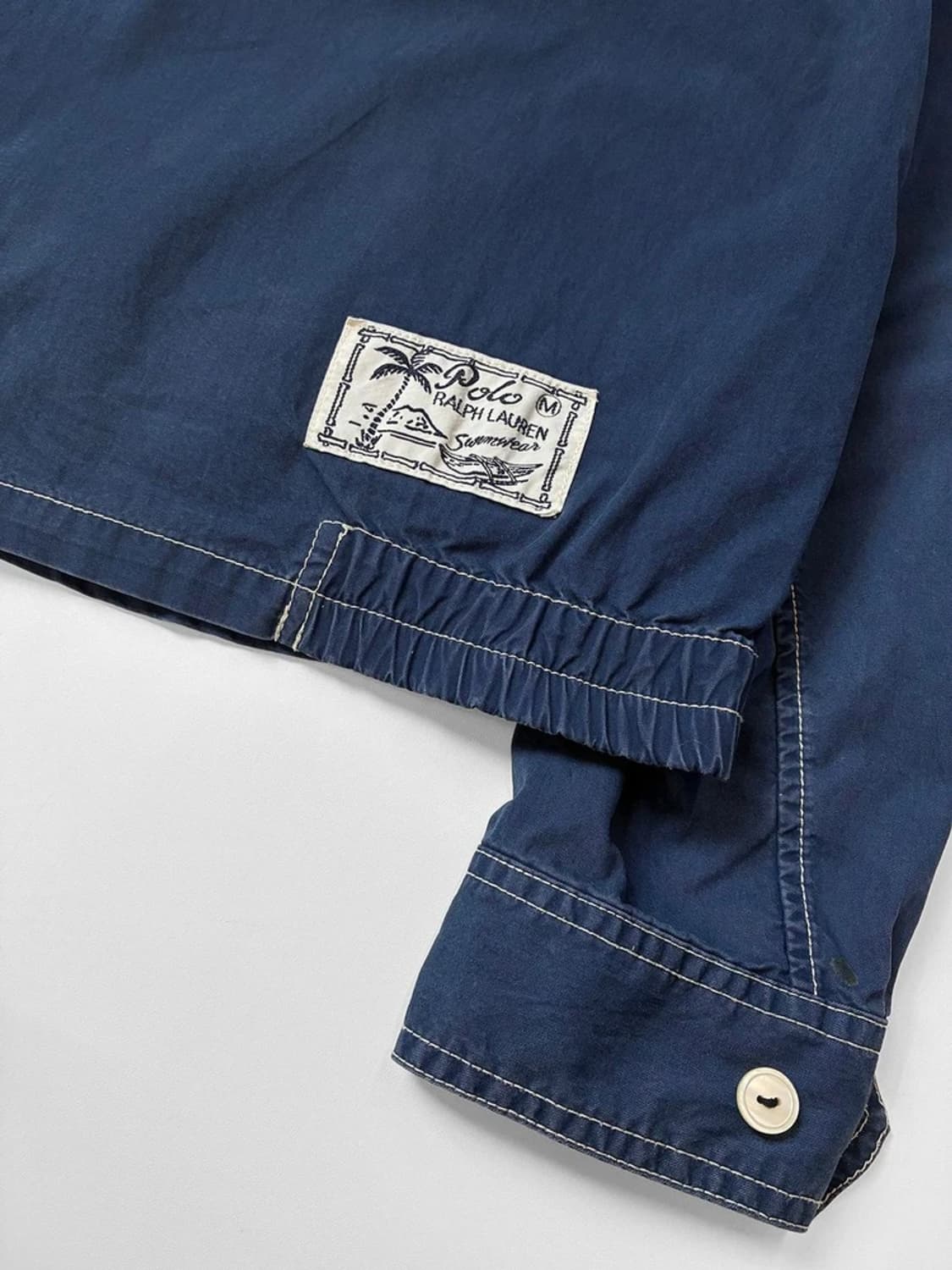 폴로 랄프로렌 90s 빅포니 블루 스티치 후드 자켓 PN5418 상품이미지7