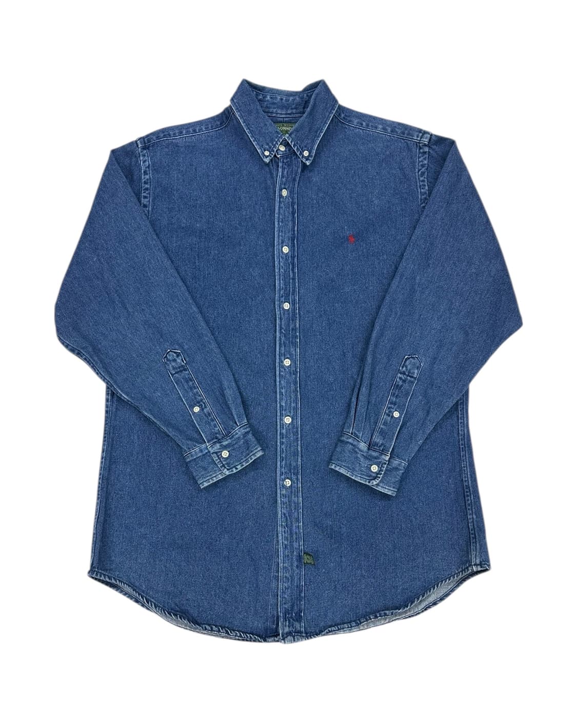 (XL)90'S POLO COUNTRY 데님셔츠-M1654 상품이미지1