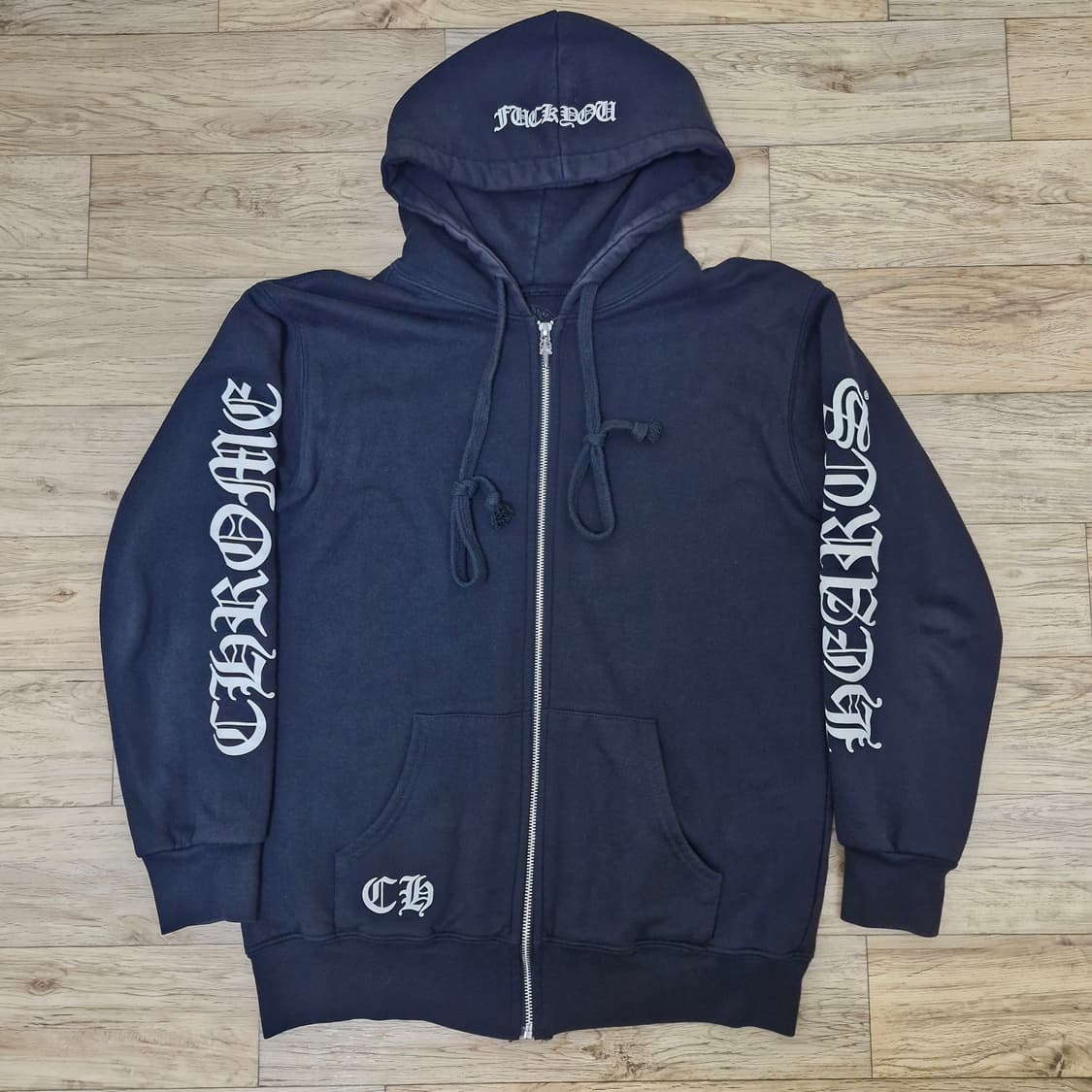 [S] 크롬하츠 F*ck You 써멀 홀스슈 후드집업 상품이미지1