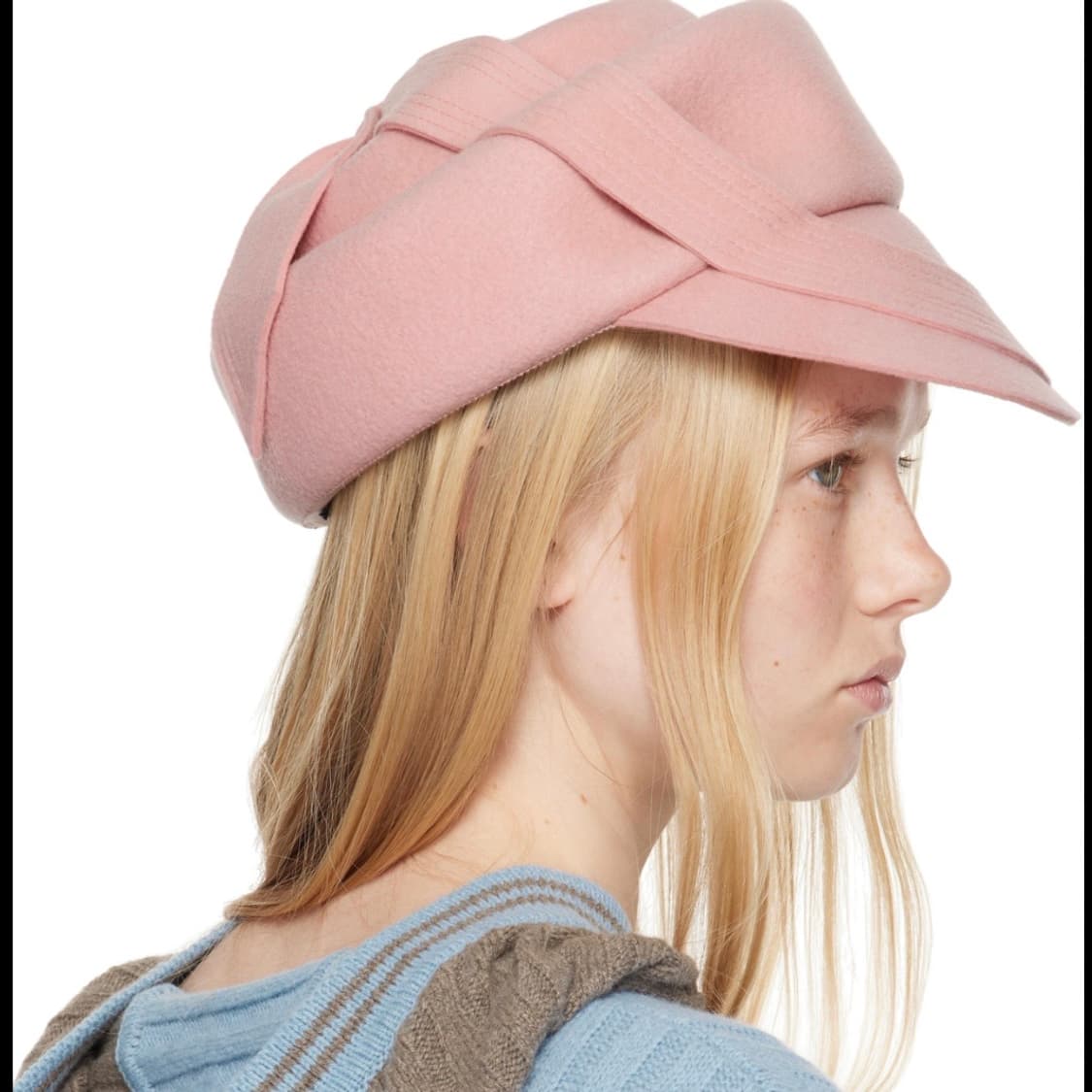 키코 코스타디노브 셀레스트론 모자 베이비 핑크 57사이즈 상품이미지1