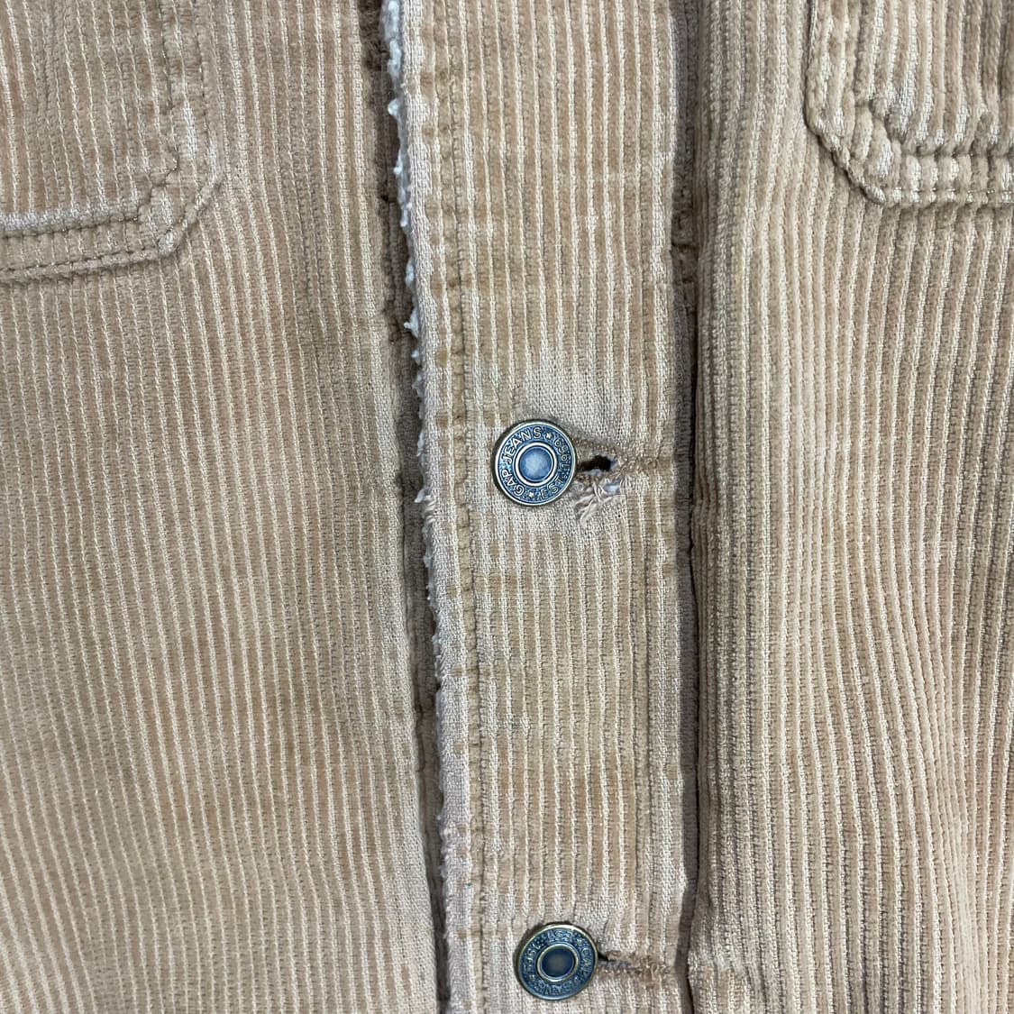 빈티지 갭 코듀로이 셰르파 자켓 실측 105 상품이미지5