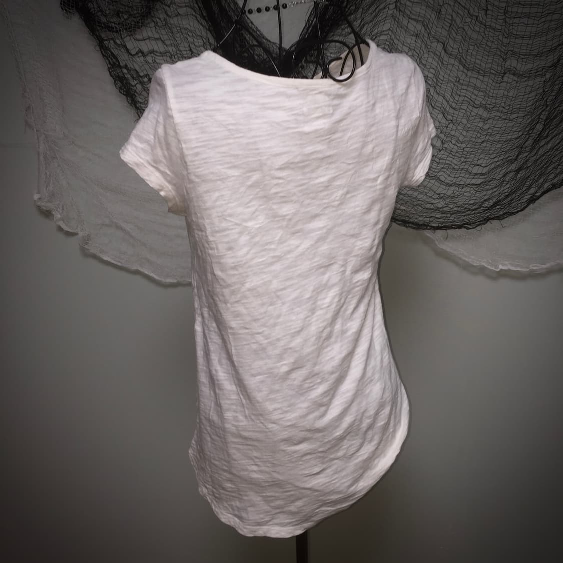 Old Navy bokashi detail white T 상품이미지5