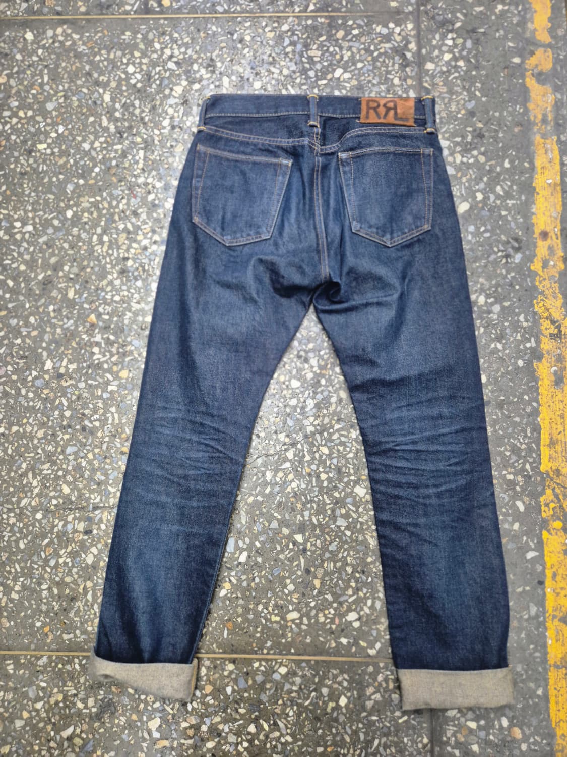 RRL 더블알엘 슬림핏 셀비지 데님 28x30 상품이미지2