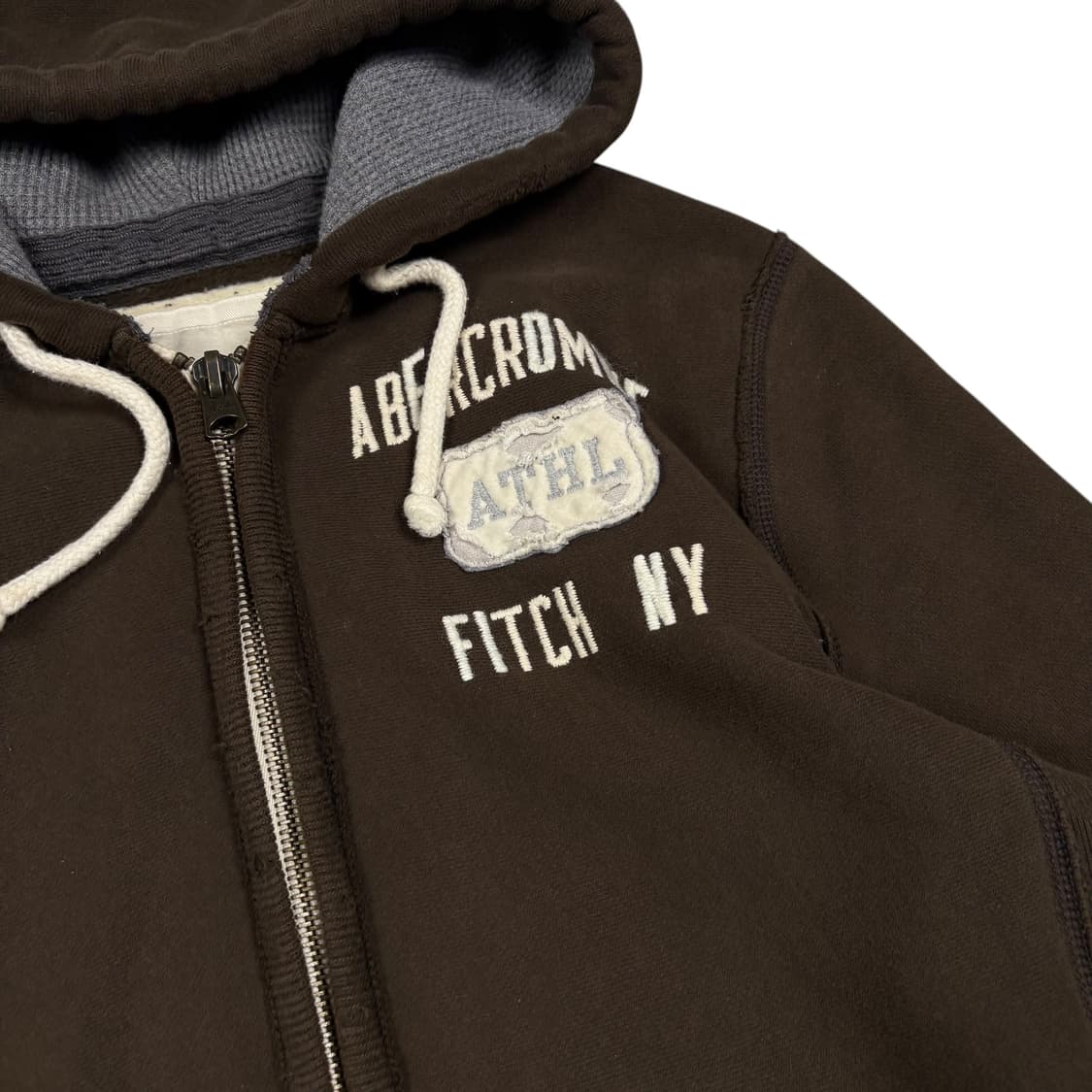 아베크롬비 브라운컬러 후드집업 상품이미지2