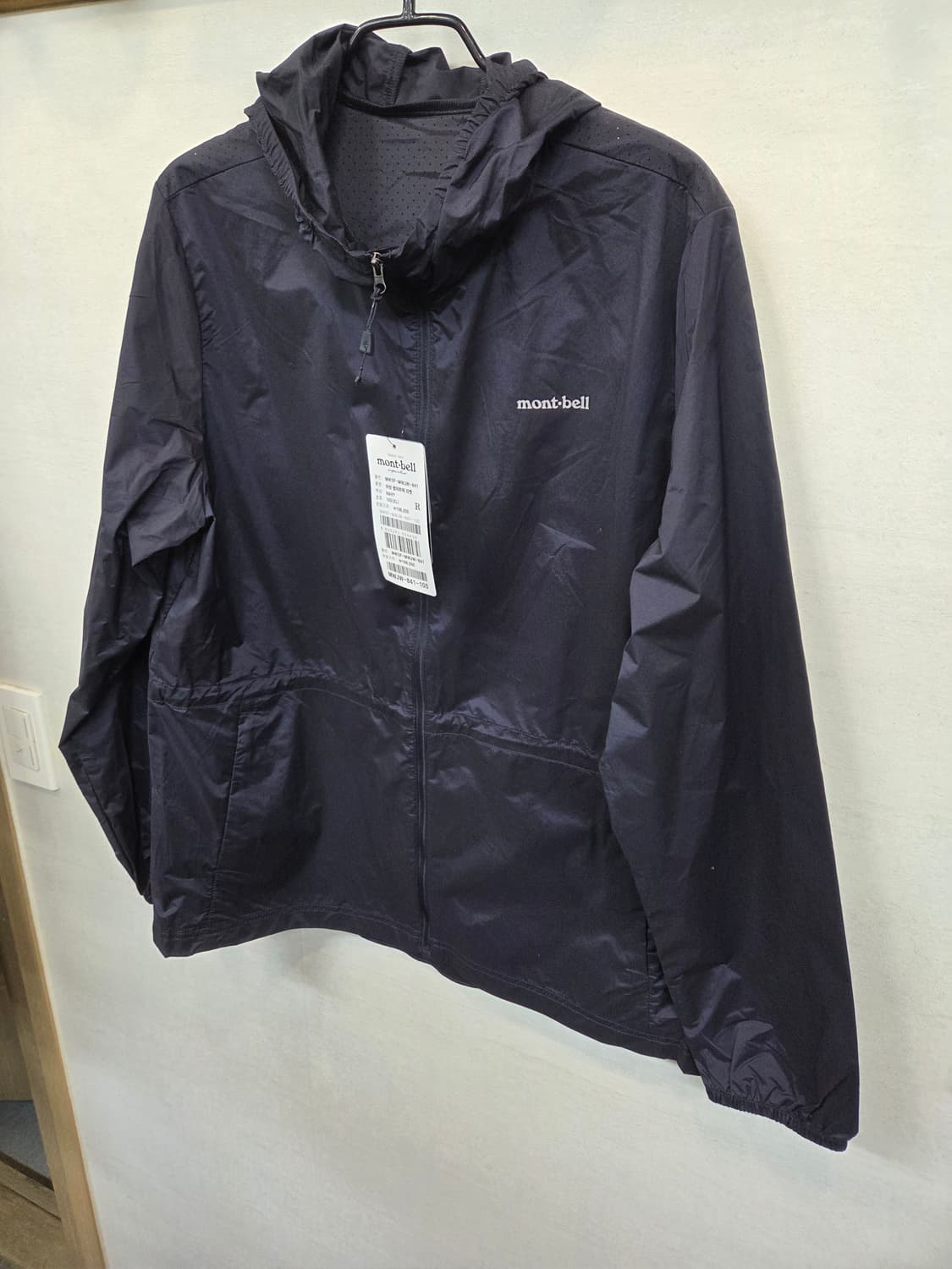 몽벨 여성 초경량 바람막이 썸머 트랙 후드자켓 xl 상품이미지5