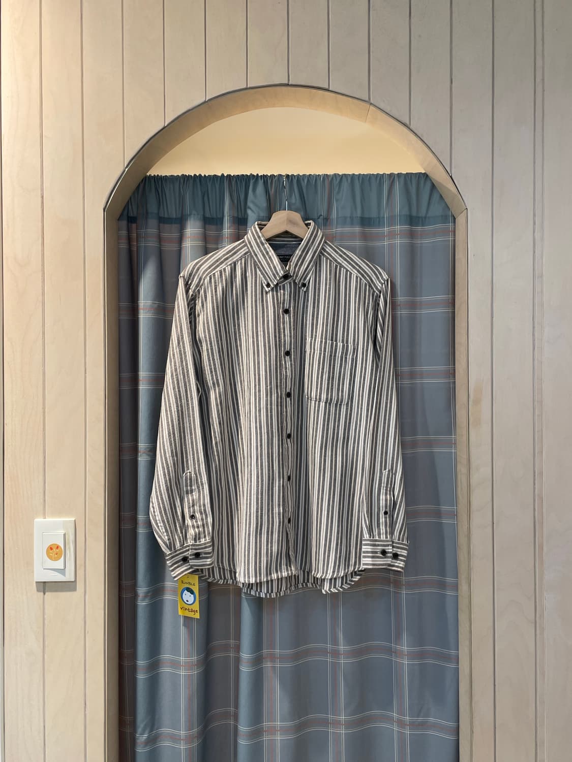 일본빈티지 스트라이프셔츠 상품이미지1