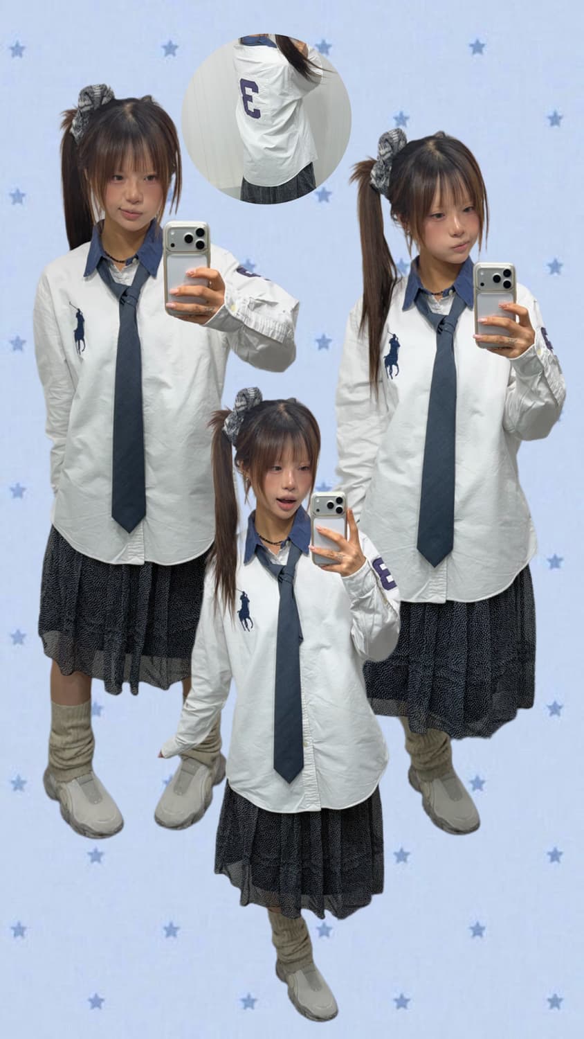 폴로 니혼진 프레피 코디 🫧 상품이미지1