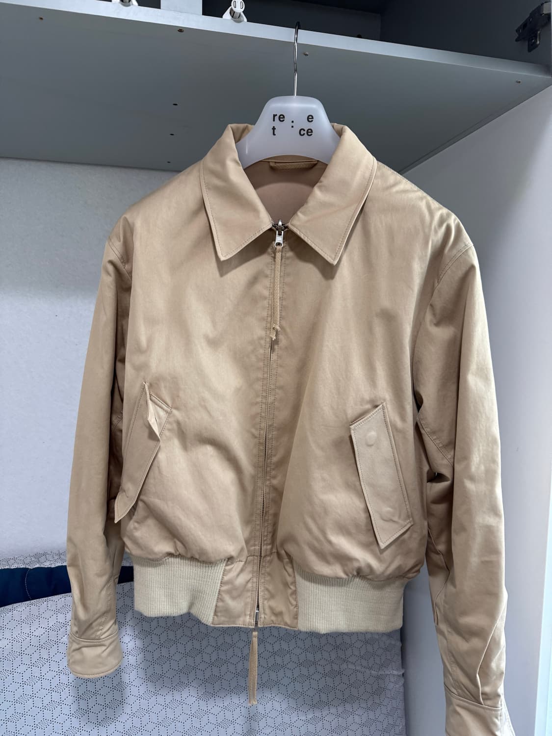 etce 탱커 봄버 자켓 L사이즈 판매합니다 상품이미지1