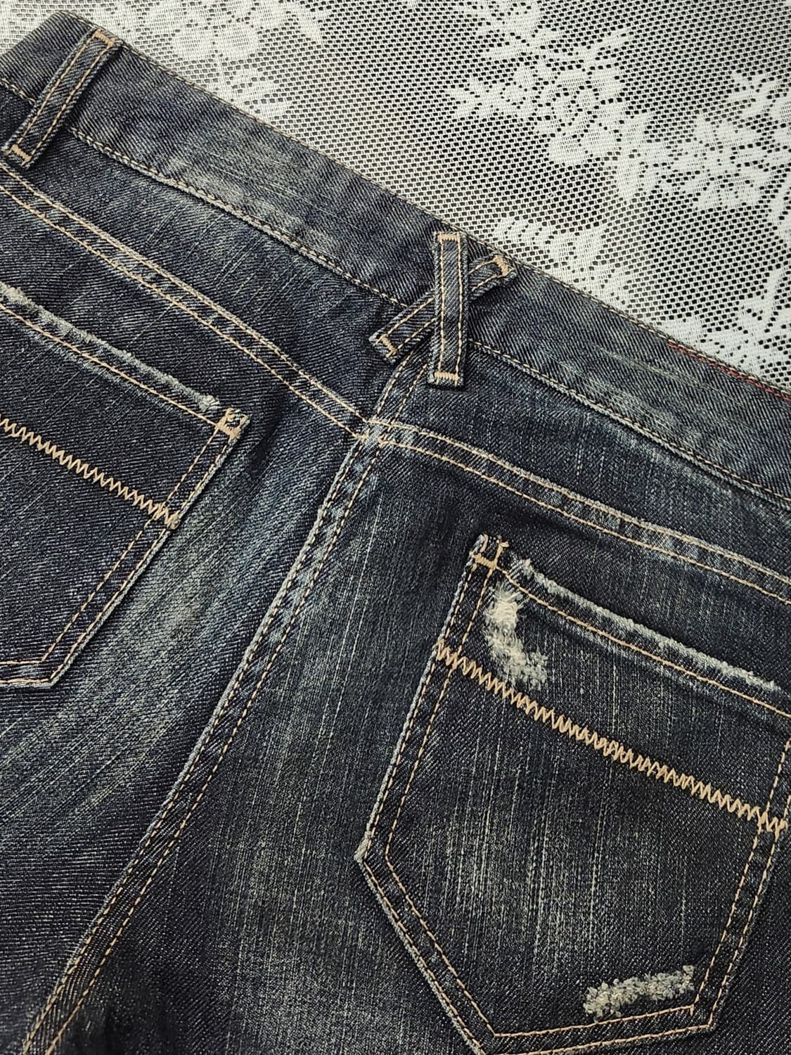 한섬SJSJ 다크워싱 부츠컷청바지29 상품이미지8