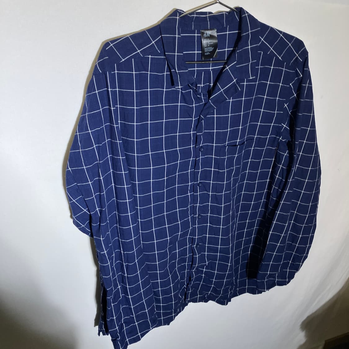 M)H&M 체크셔츠 남방 상품이미지1