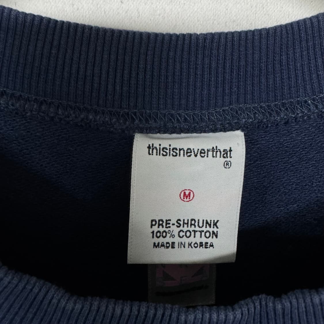 디스이즈네버댓 아치로고 맨투맨 상품이미지3