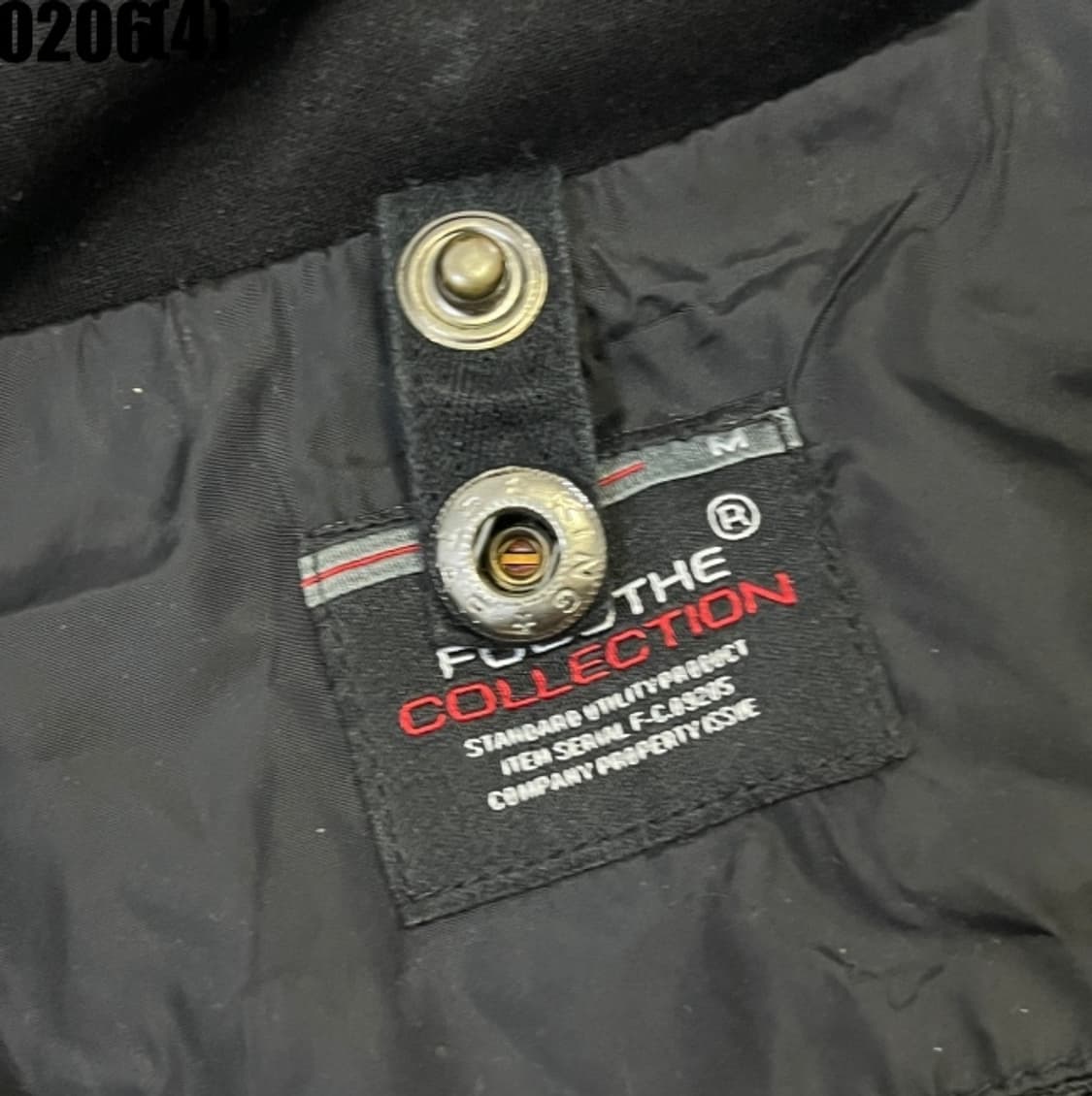 [M] FUBU 후부 블랙 후드 야상 자켓 0206(4) 상품이미지4