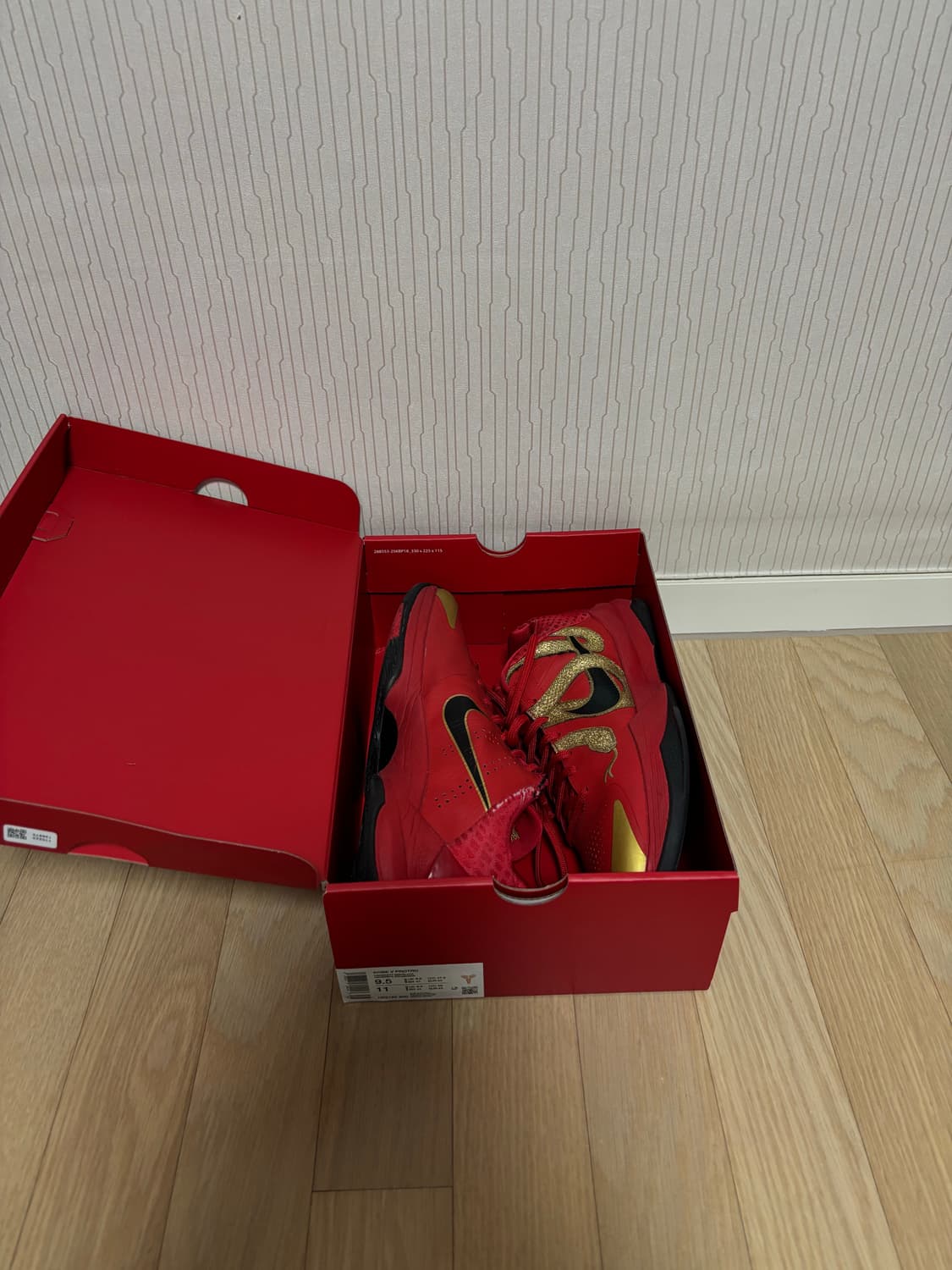 나이키 코비5 프로트로 레드(275 사이즈) 상품이미지4