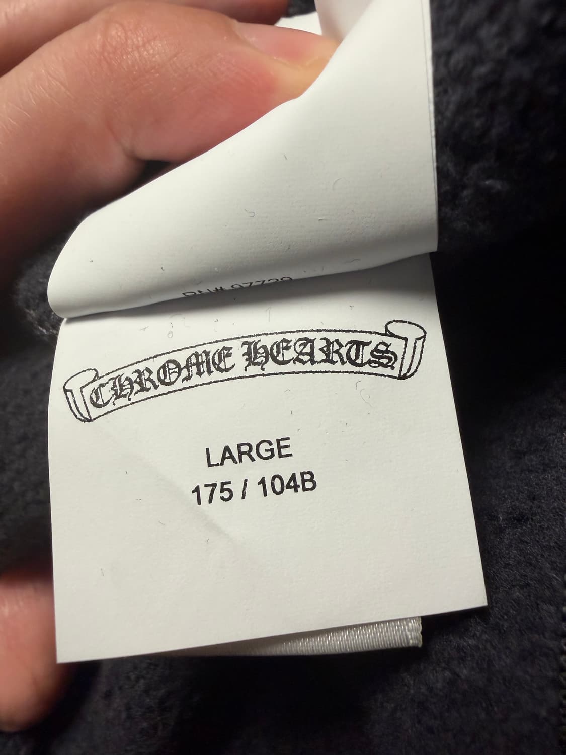 크롬하츠 페이퍼잼 후드집업 L 상품이미지2