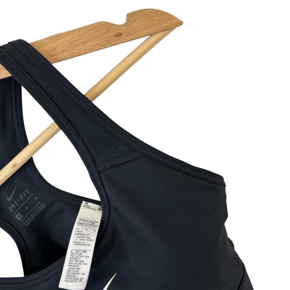 나이키 브라탑 블랙 M 상품이미지3