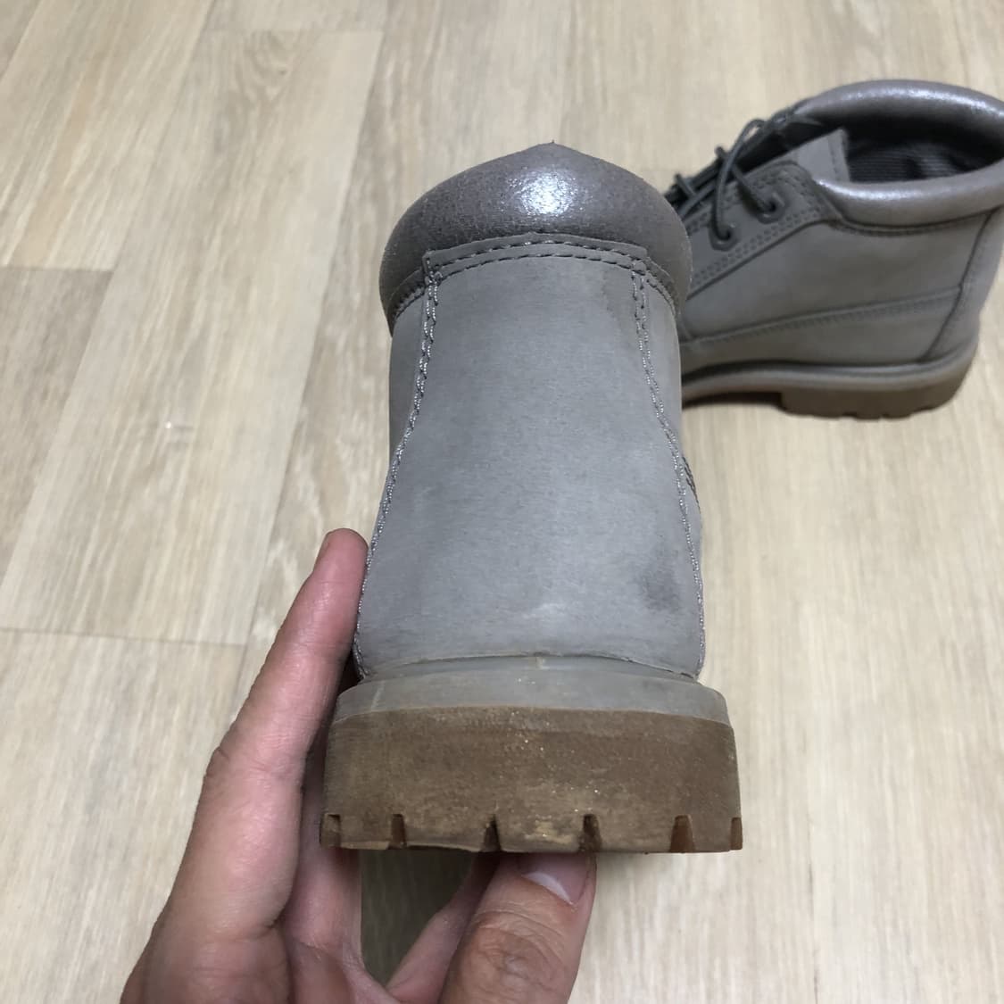 (230) 팀버랜드 Timberland 4홀 넬리 처카 부츠 그레이 상품이미지2