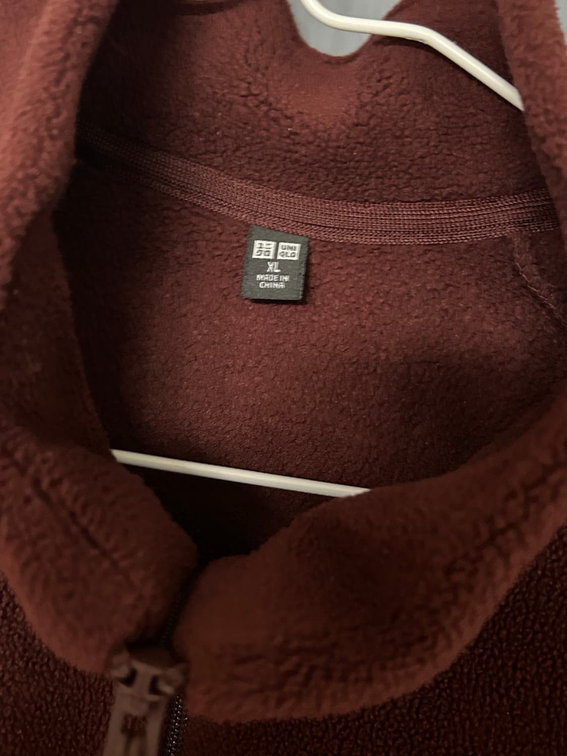 유니클로 후리스 풀집재킷 XL 상품이미지3