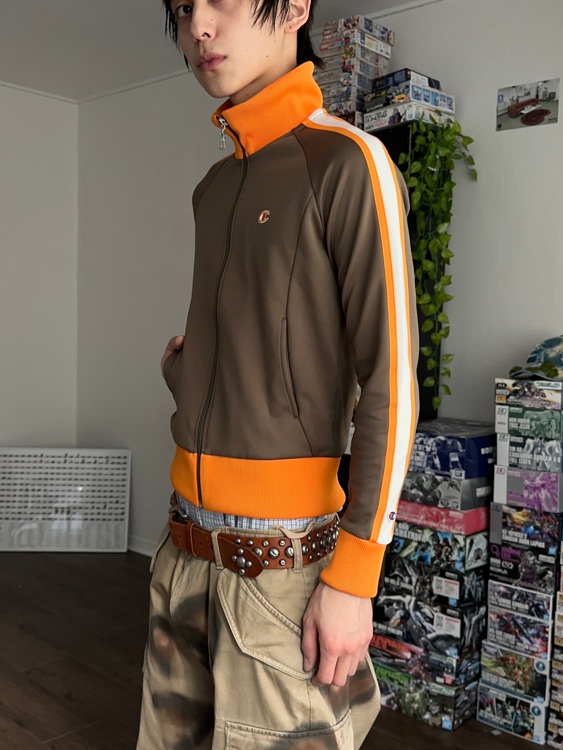 Champion Authentic 트랙 져지 집업 상품이미지3