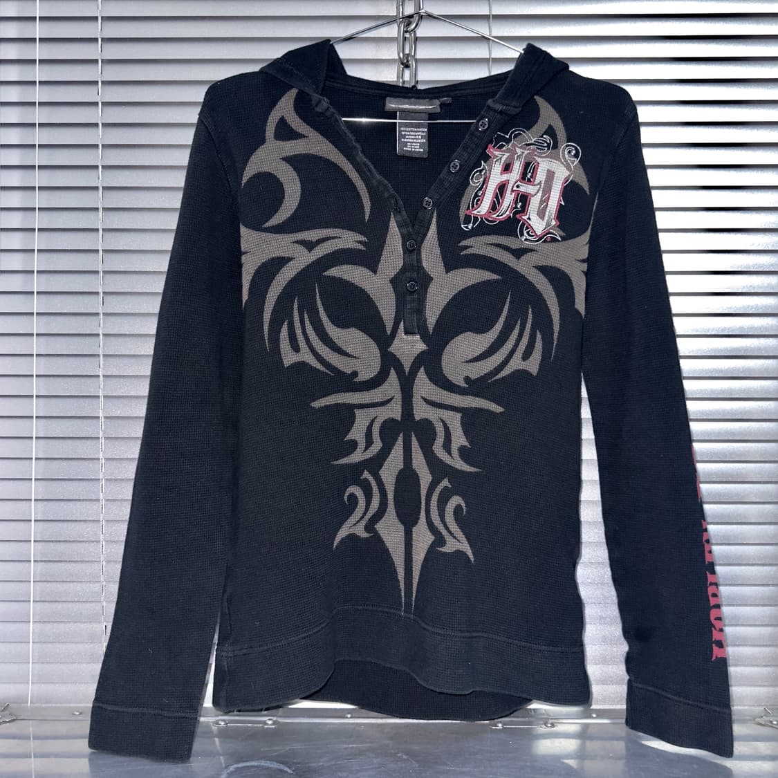 2000s 할리데이비슨 네오 트라이벌 크로스 긴팔 상품이미지2