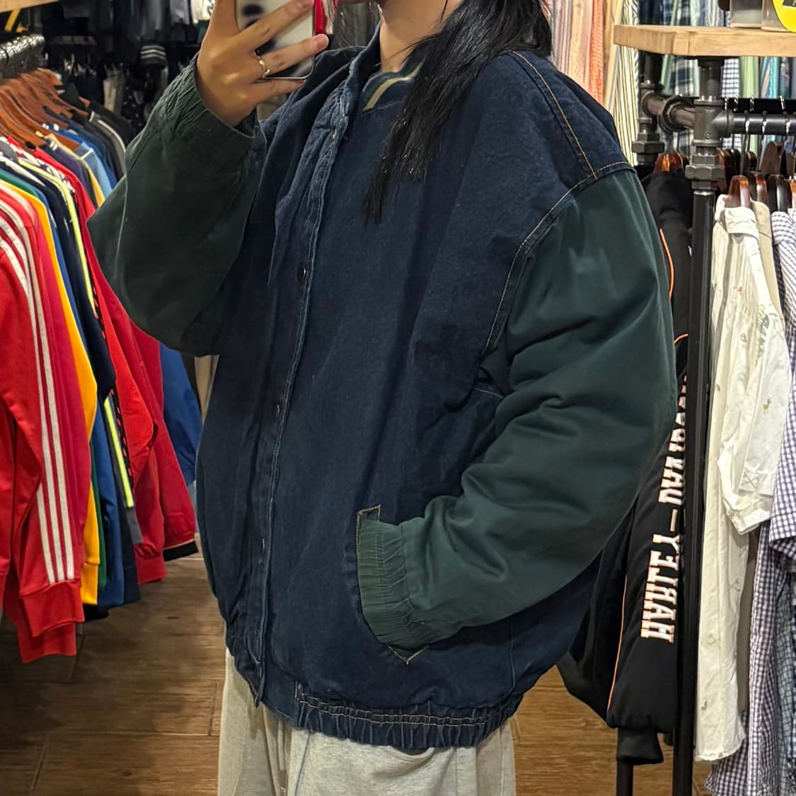 [HI] VTG 데님바시티자켓 진청 상품이미지3