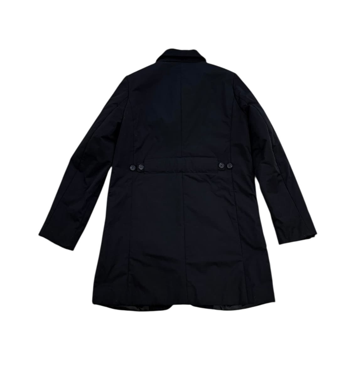 질샌더 블랙 코튼 숍 코트 상품이미지2