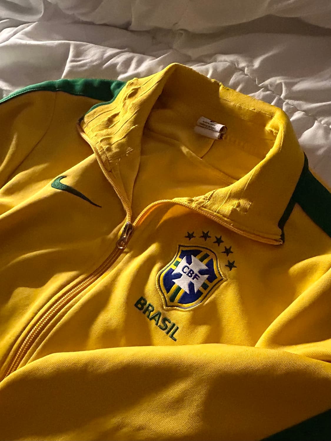 유일 매물))))) 나이키 브라질 국대 도트 져지 트랙탑 상품이미지2