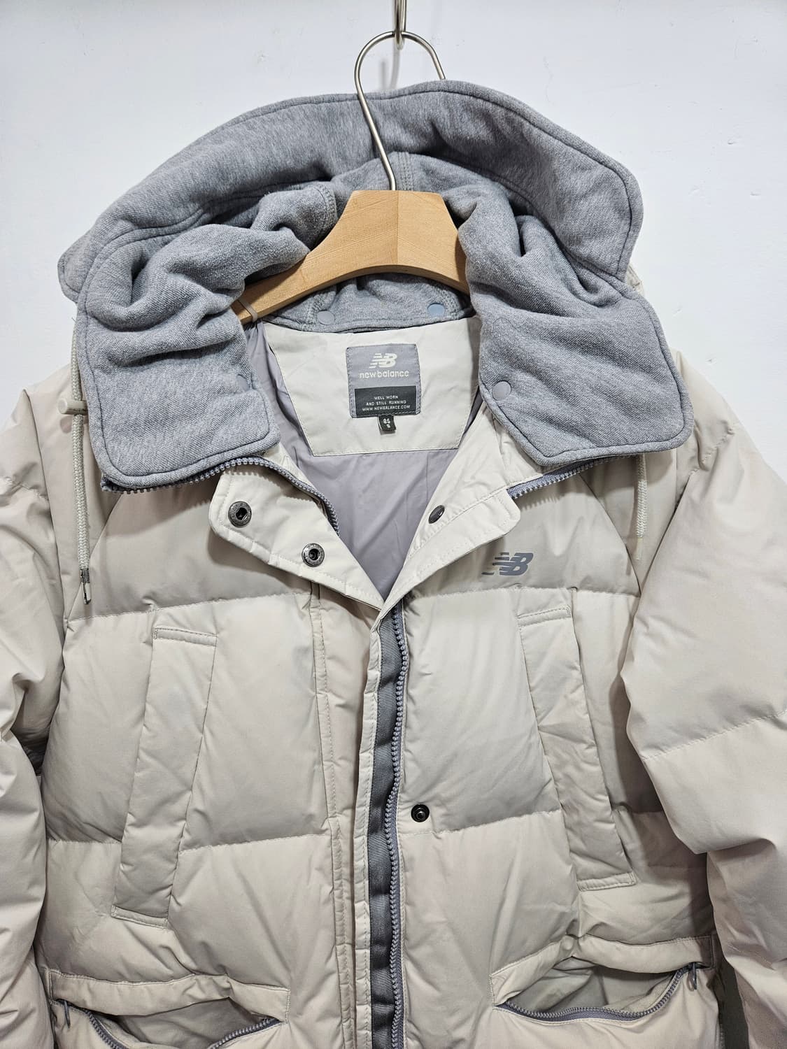 뉴발란스(new balance) 연아 오리털 롱패딩 S 상품이미지3