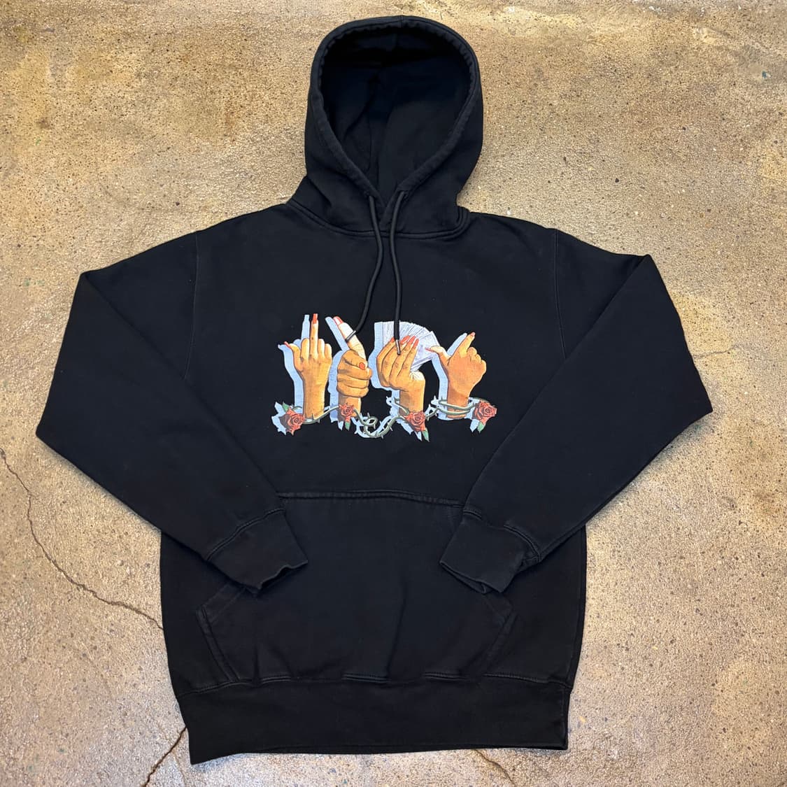 USA 미국 빈티지 핑거 후드티 상품이미지1