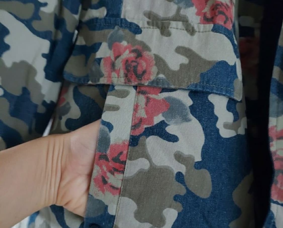 플라스틱아일랜드 카모플라쥬 야상 상품이미지5