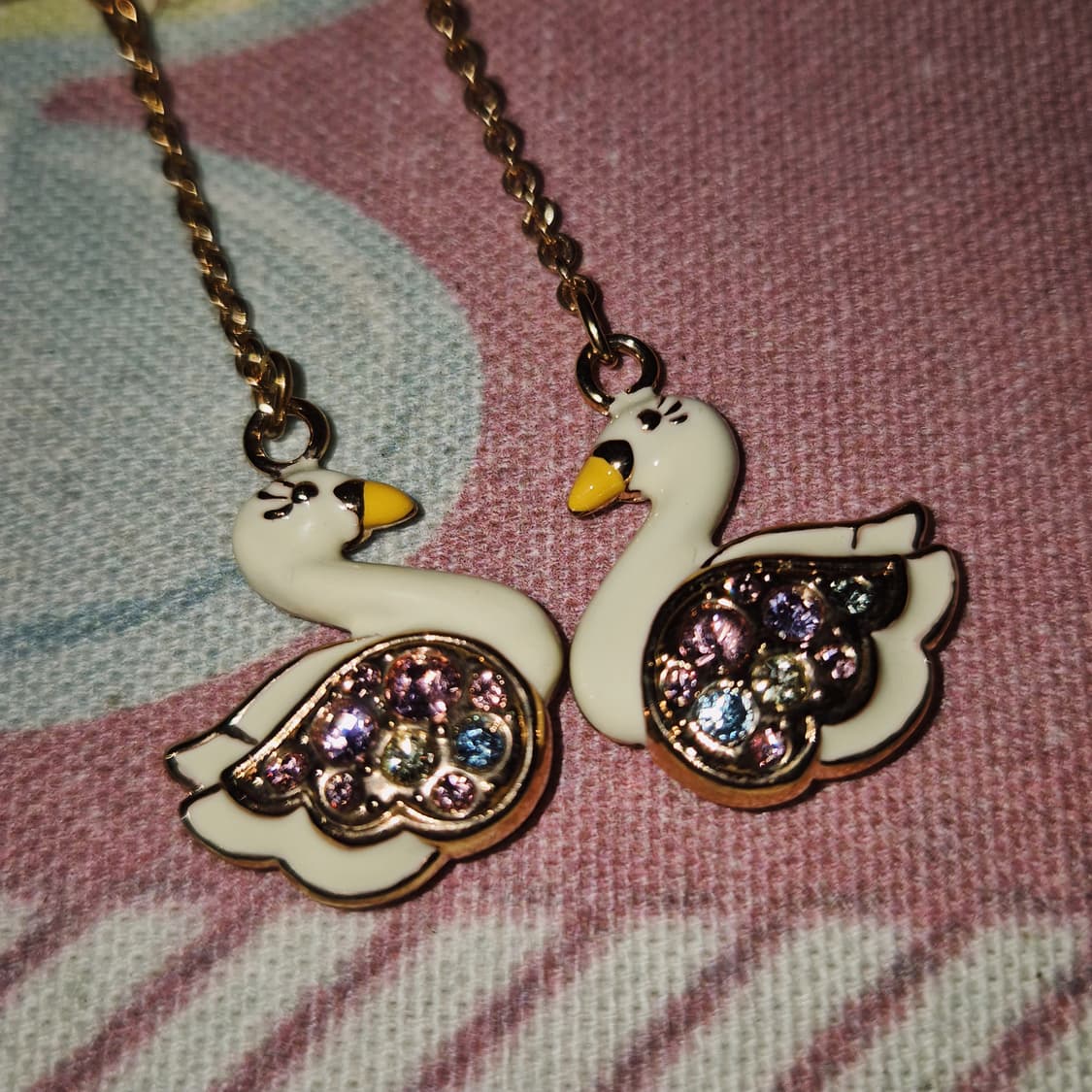 05s 안나수이 나비 백조 드랍 큐빅 이어클립 상품이미지10