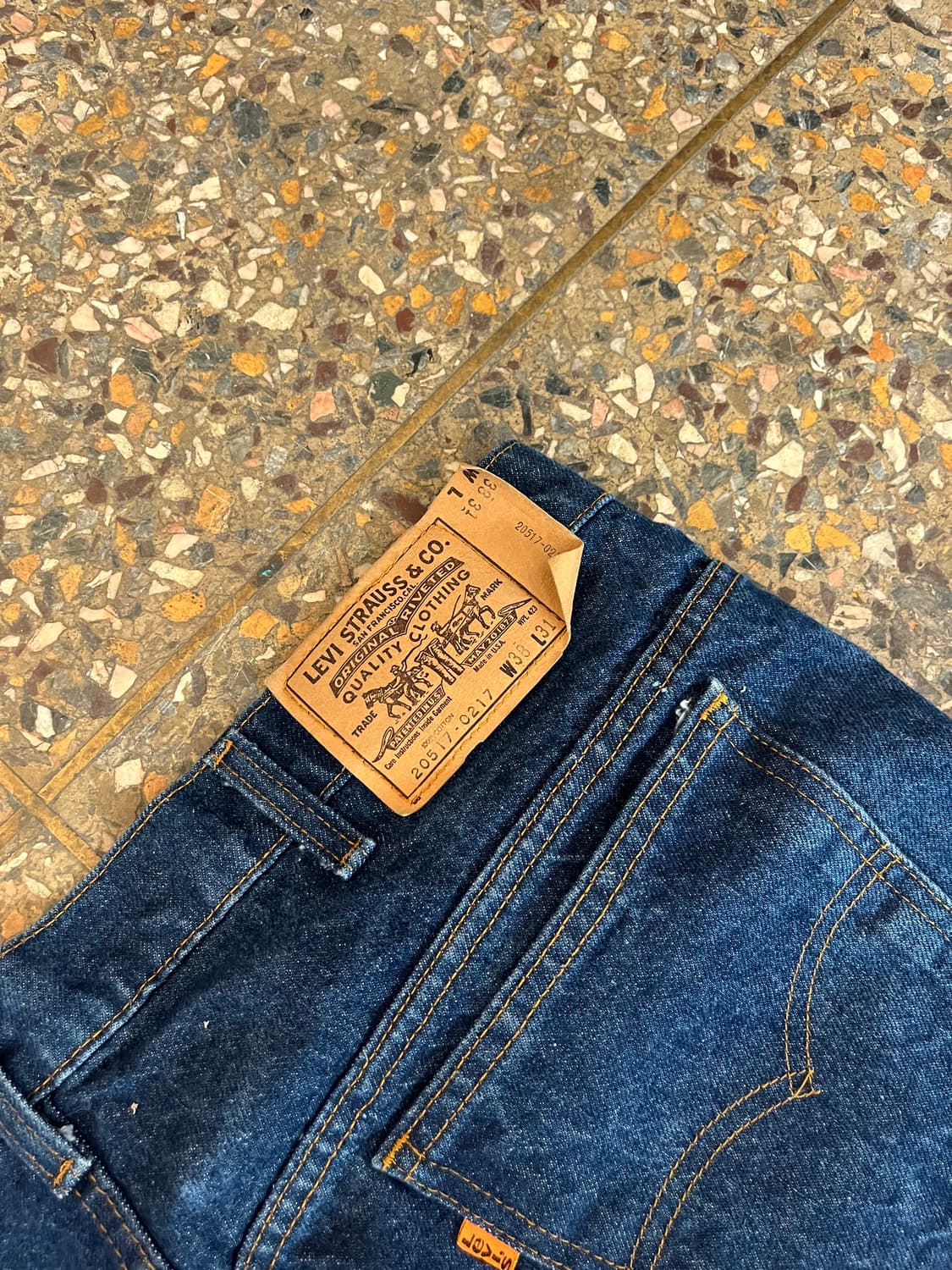 80s USA Levi's 517 오렌지탭 상품이미지6