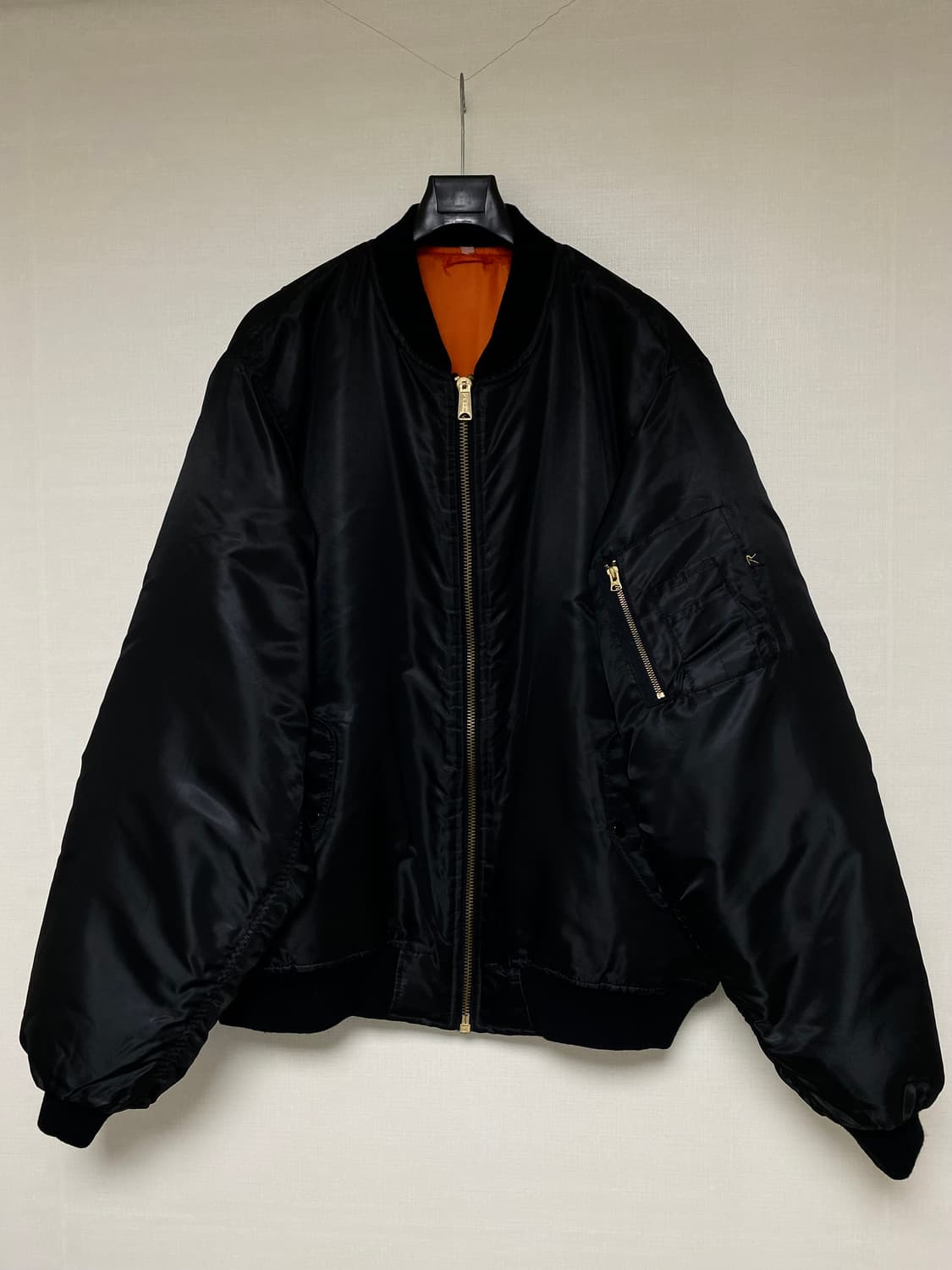 ROTHCO MA-1  JACKET BLACK 6XL 상품이미지1