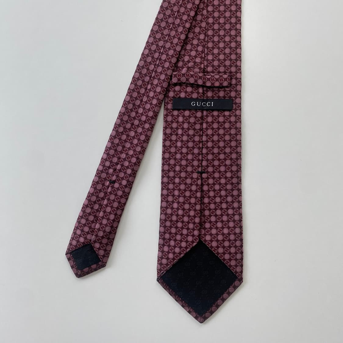 구찌(GUCCI) 명품 정품 모노그램 넥타이 8.3cm 상품이미지3