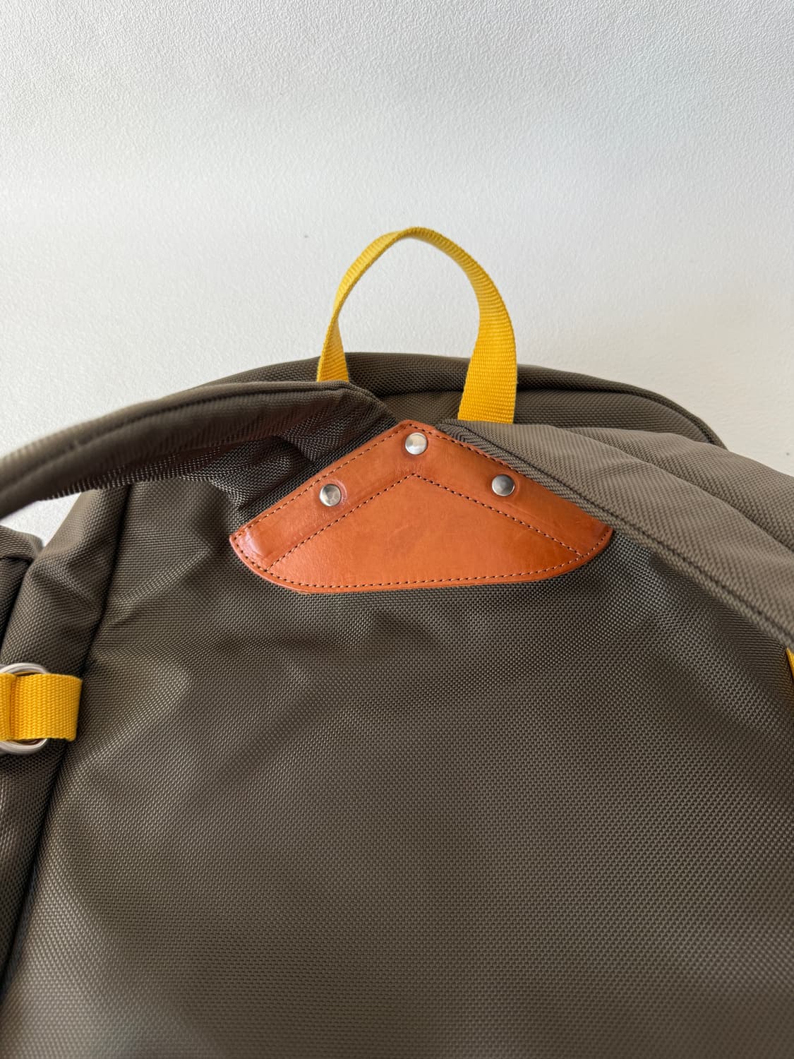 Pre owned 나일론&레더 백팩 상품이미지7